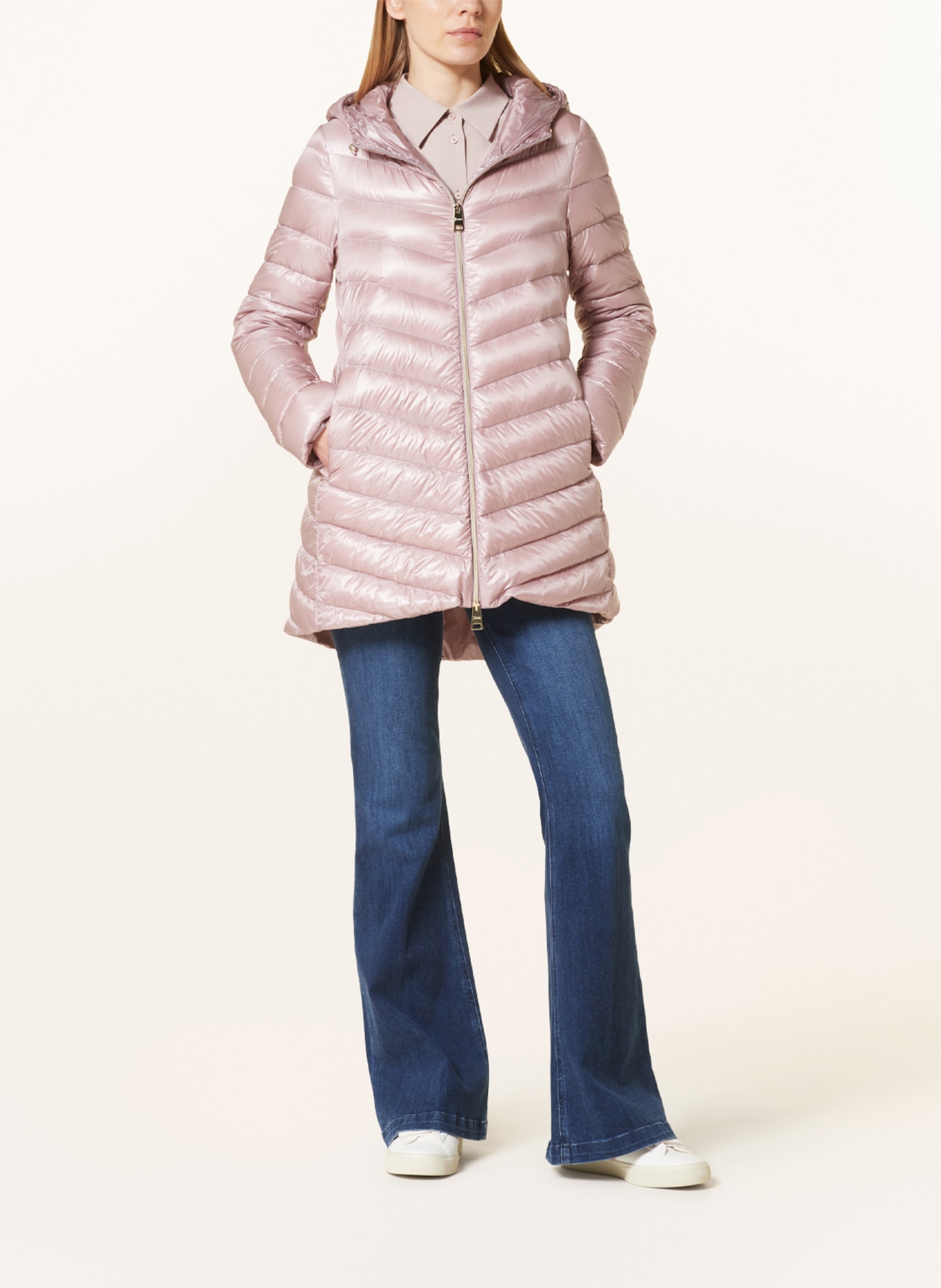 HERNO Lightweight down coat, Color: ROSE (Image 2)