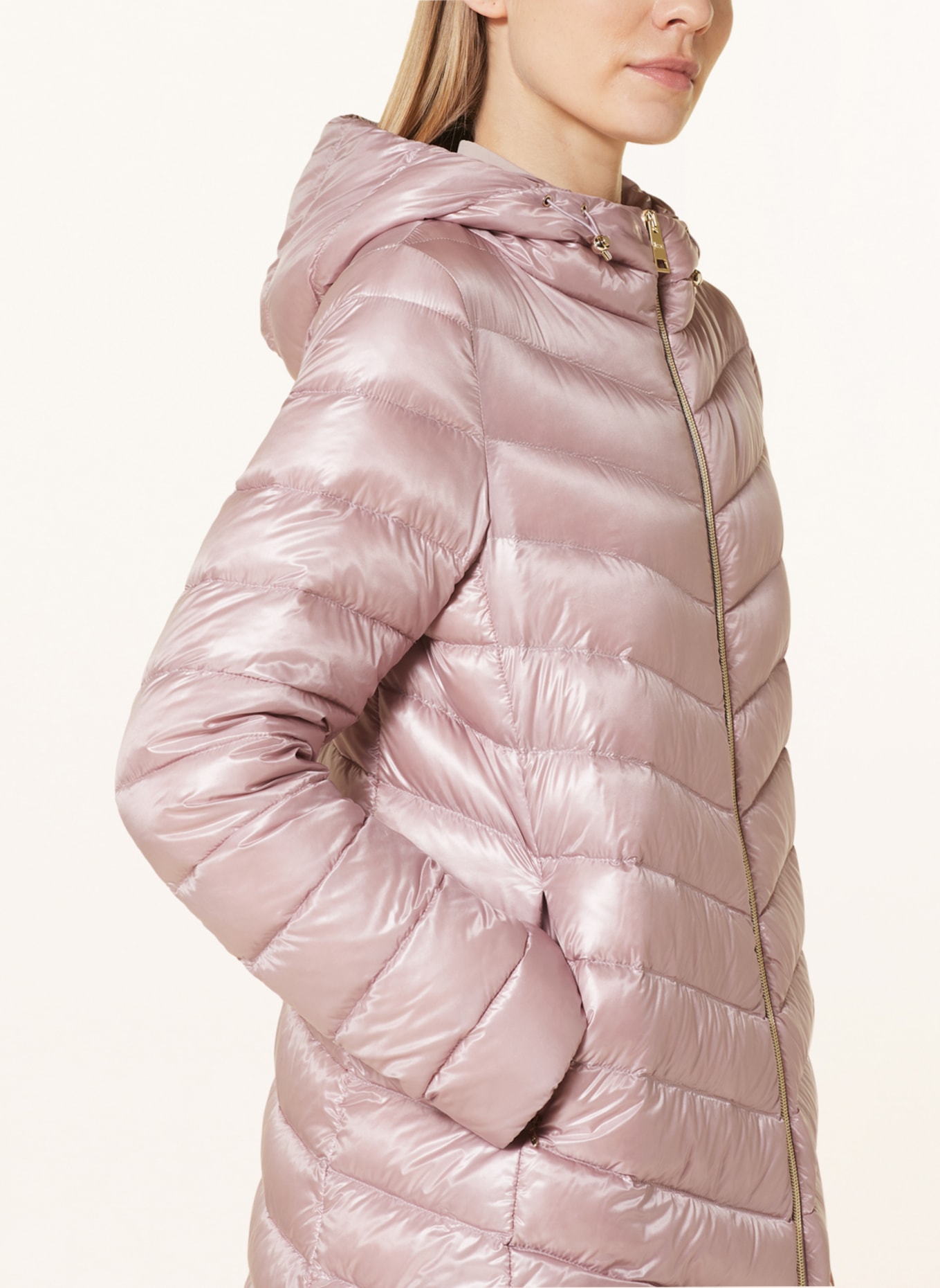 HERNO Lightweight down coat, Color: ROSE (Image 5)