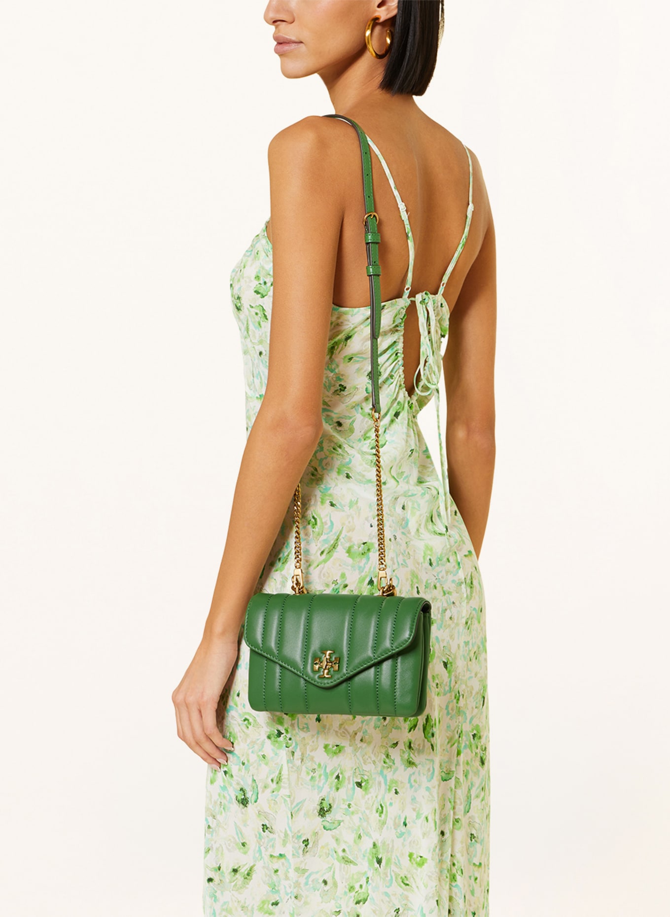 TORY BURCH Crossbody bag KIRA in green
