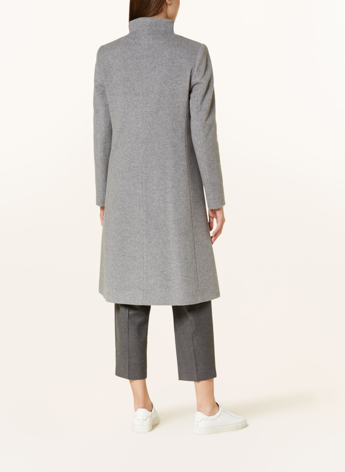 ICONS CINZIA ROCCA Wollmantel: GRAU