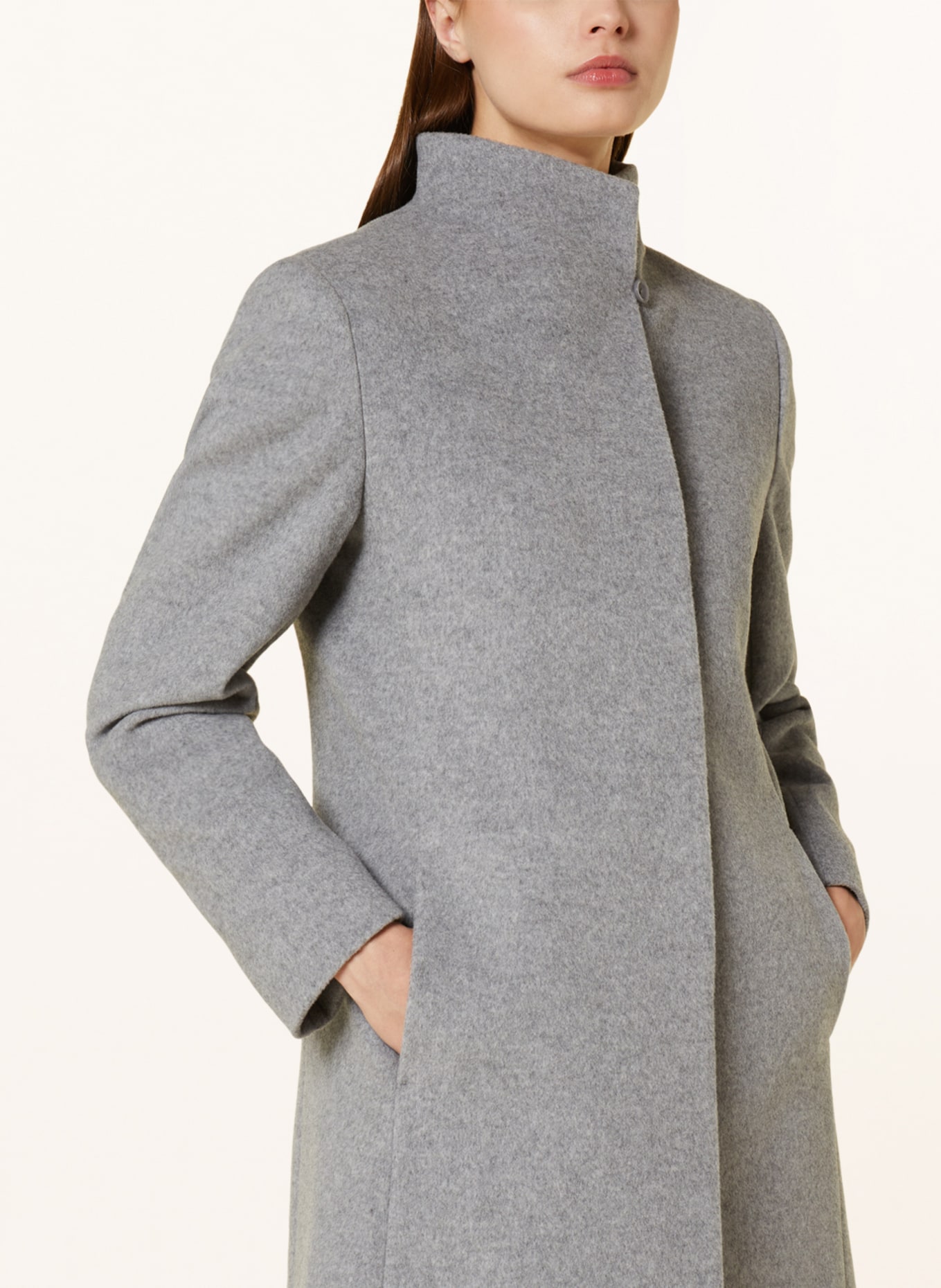 ICONS CINZIA ROCCA Wollmantel: GRAU