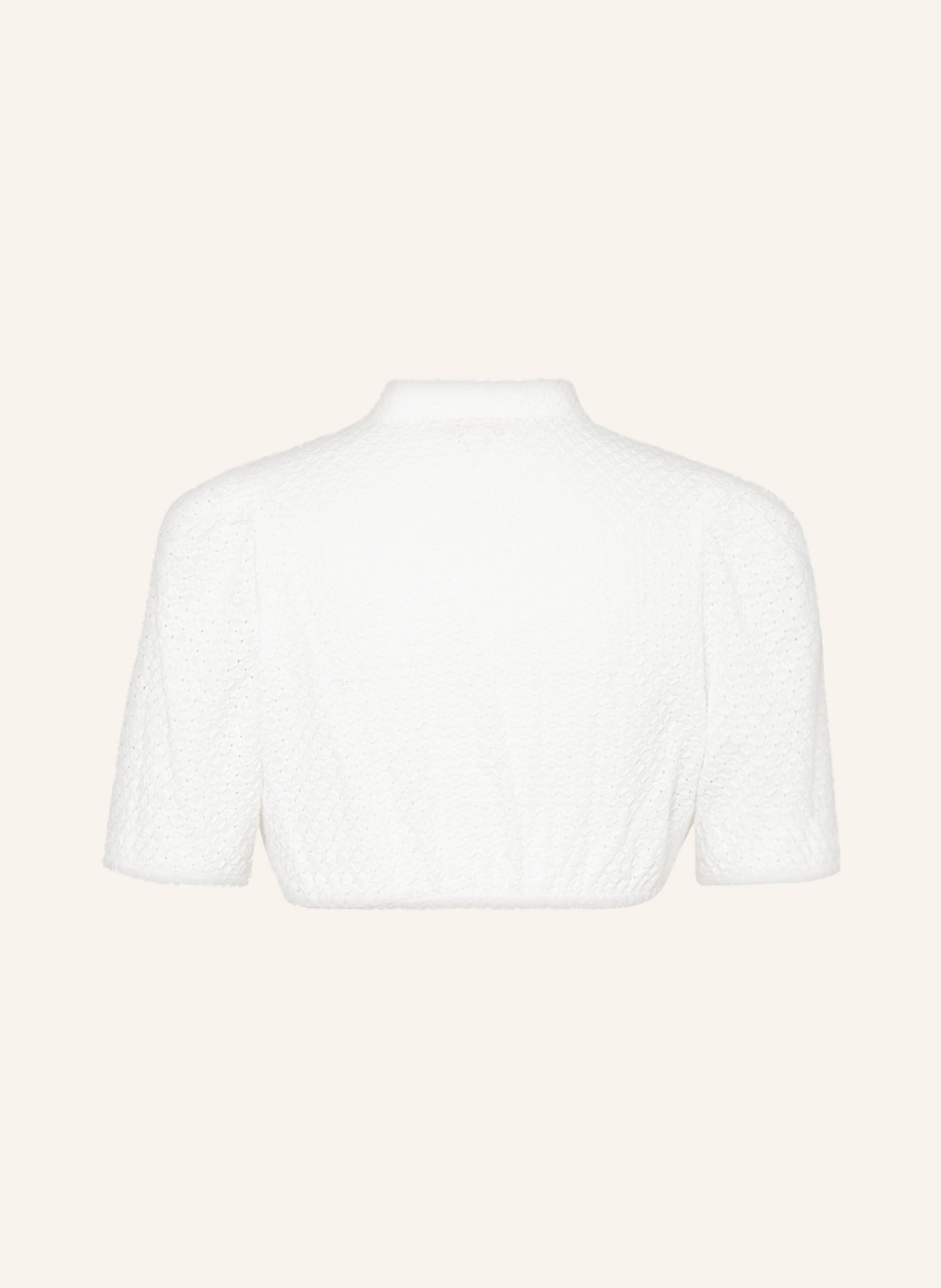 KRÜGER Dirndl blouse made of lace, Color: WHITE (Image 2)