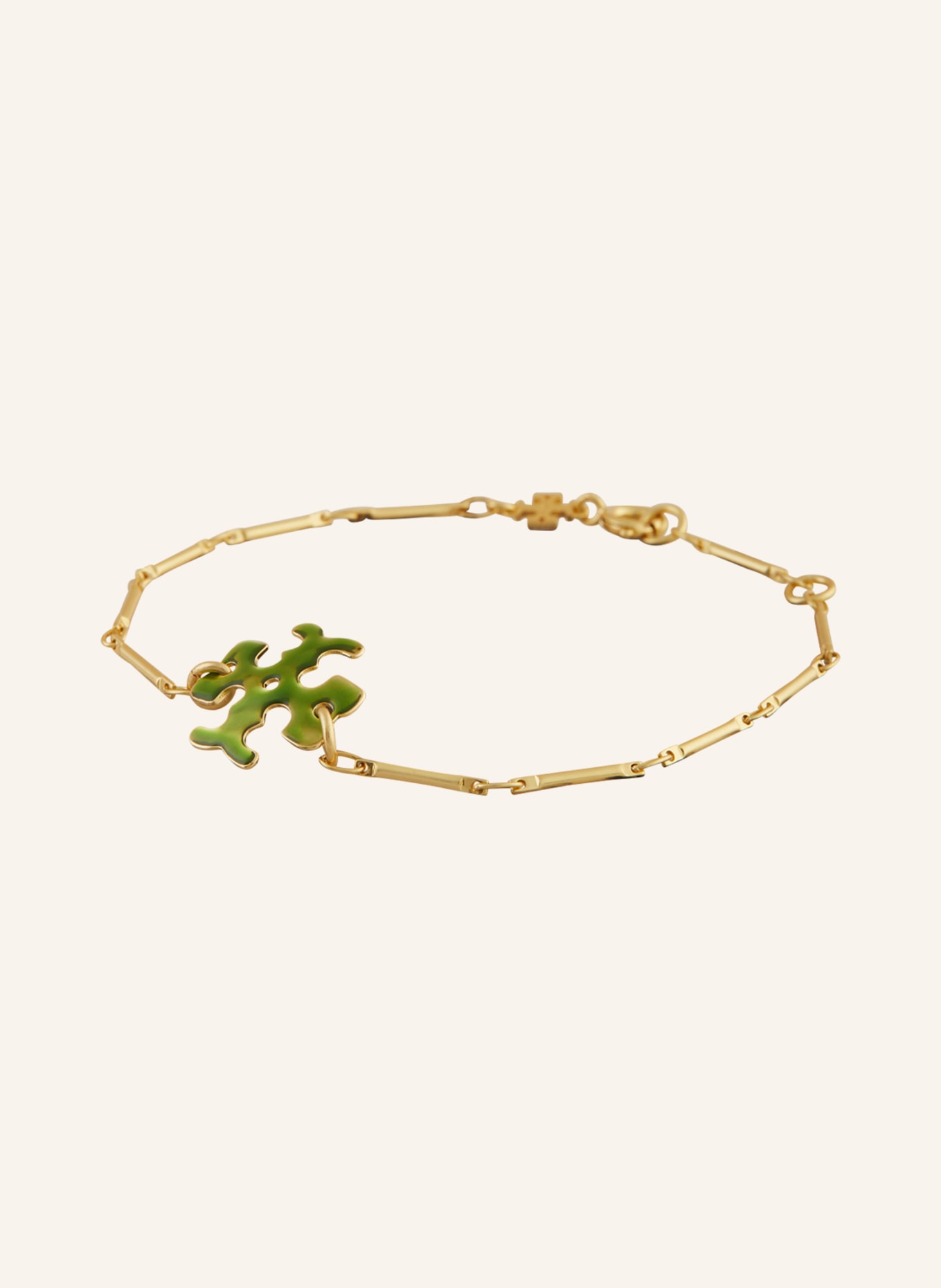 TORY BURCH Bracelet ROXANNE, Color: GOLD/ GREEN (Image 1)