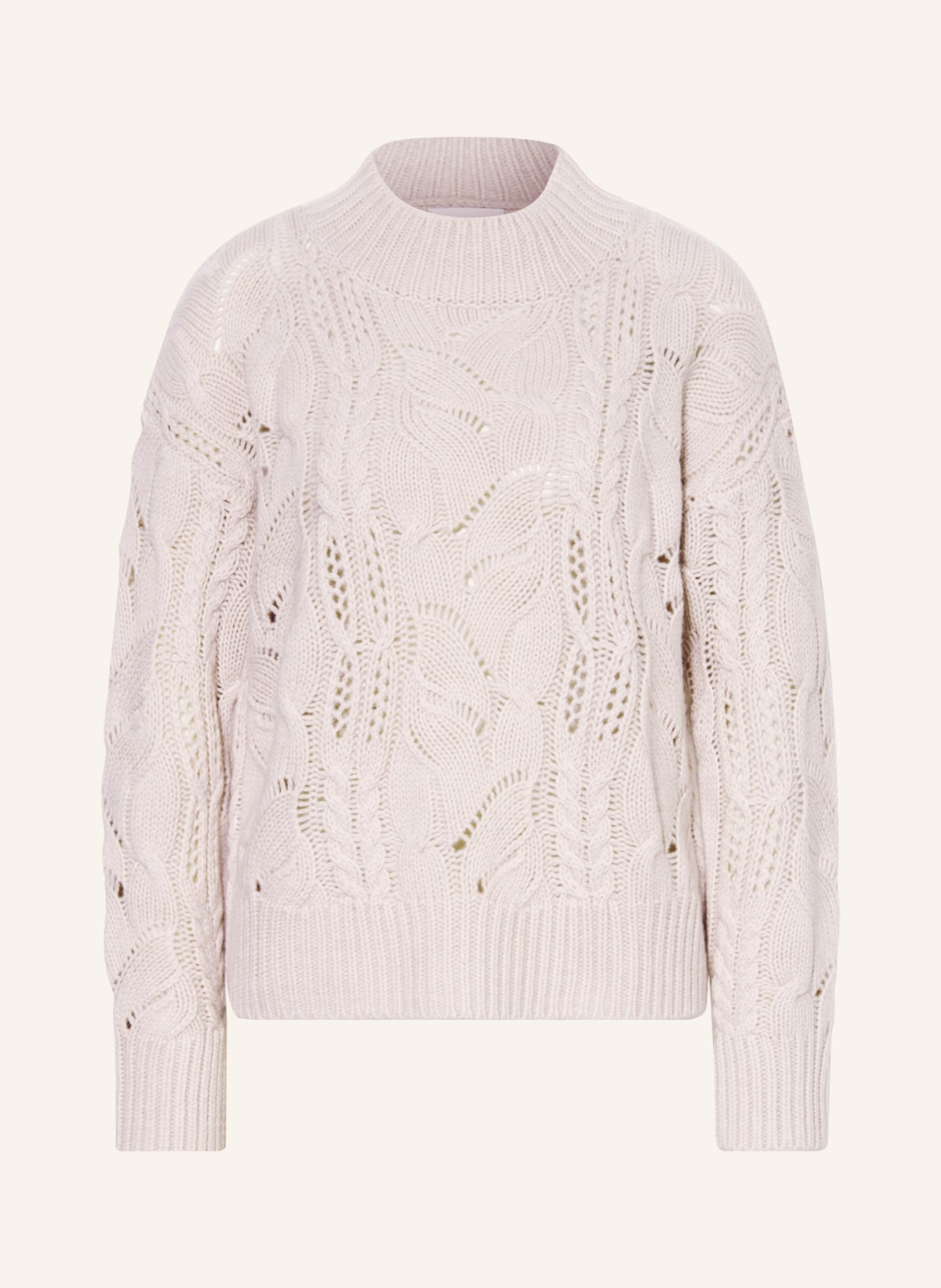 darling harbour Sweater with cashmere, Color: CREAM (Image 1)