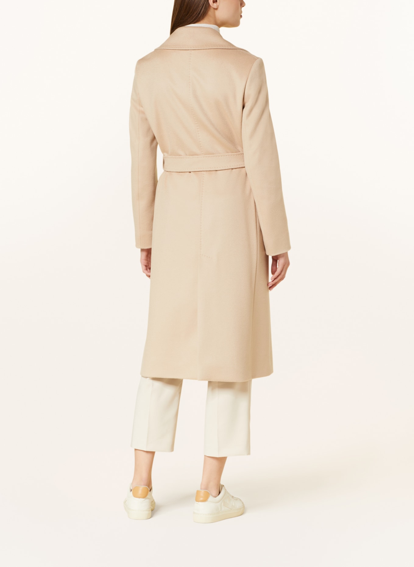 CINZIA ROCCA Wool coat, Color: CAMEL (Image 3)