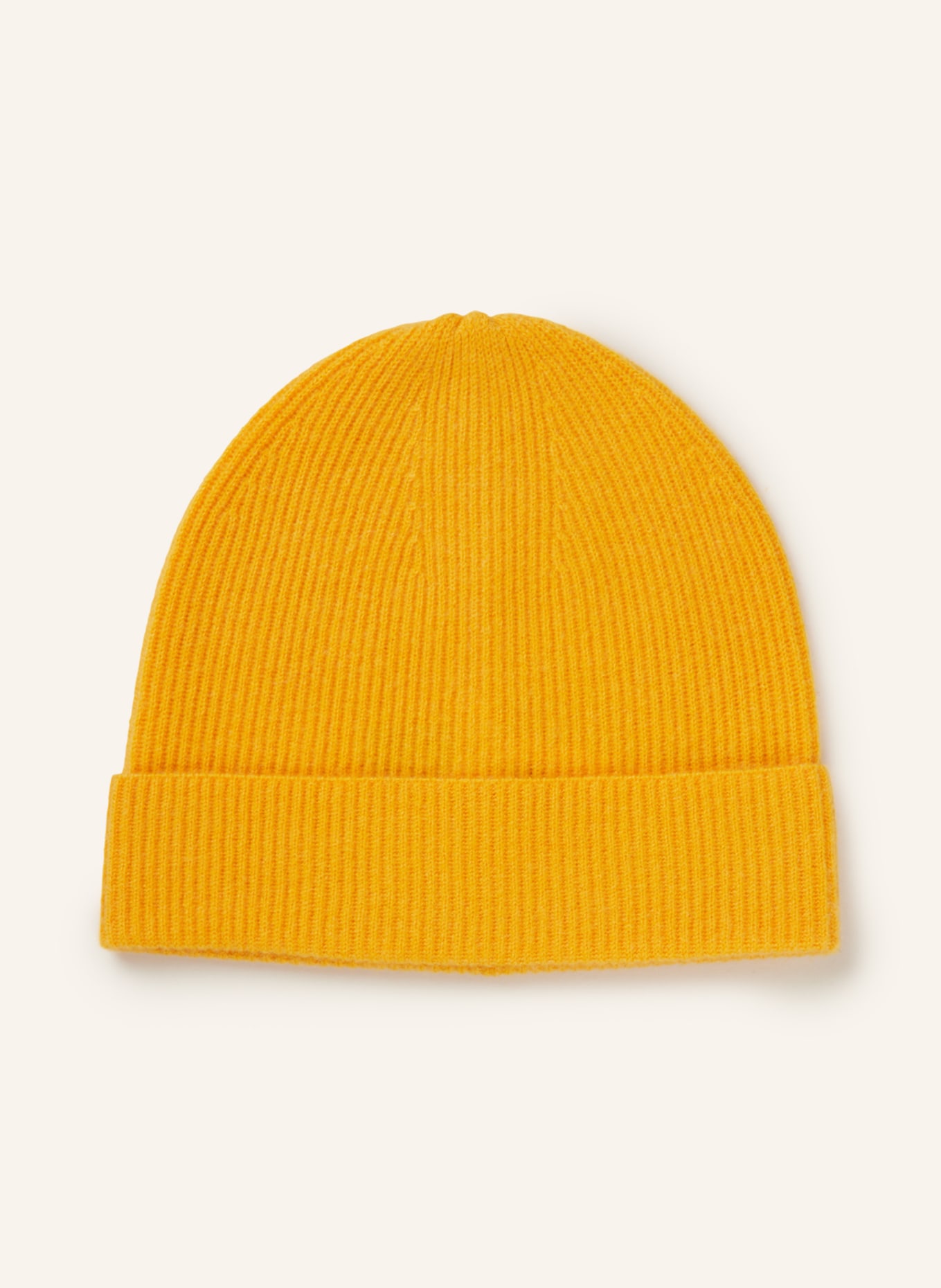 darling harbour Cashmere hat, Color: DARK YELLOW (Image 1)