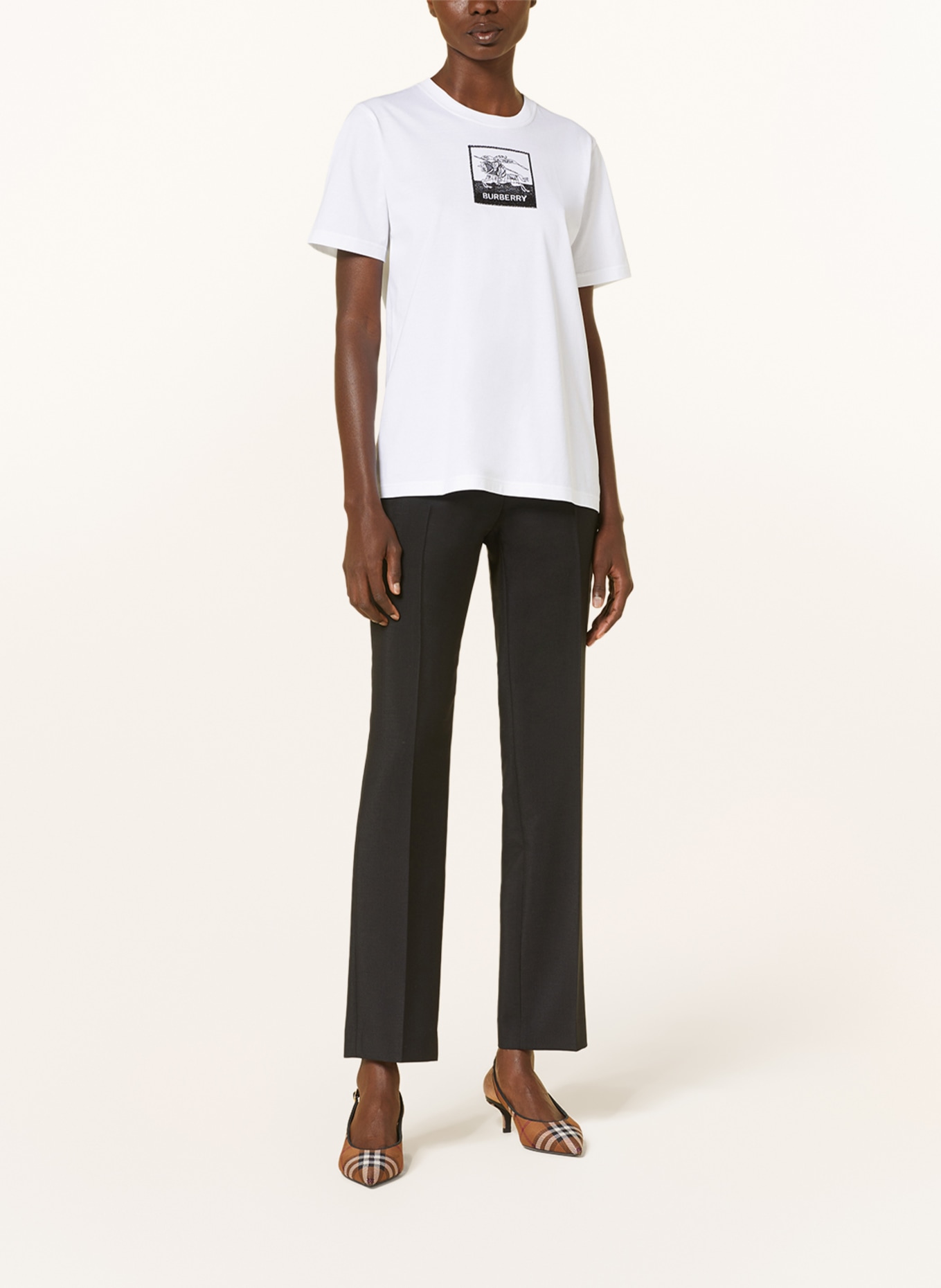 BURBERRY T-shirt MARGOT, Color: WHITE (Image 2)