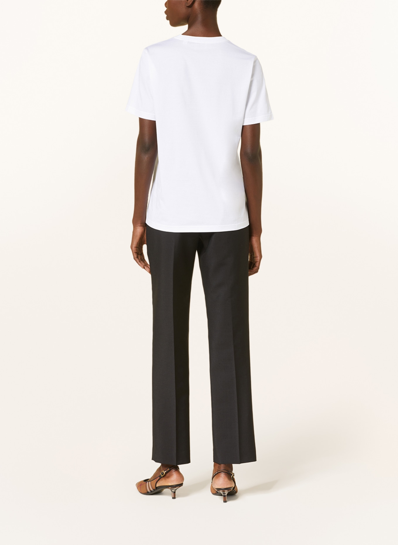 BURBERRY T-shirt MARGOT, Color: WHITE (Image 3)