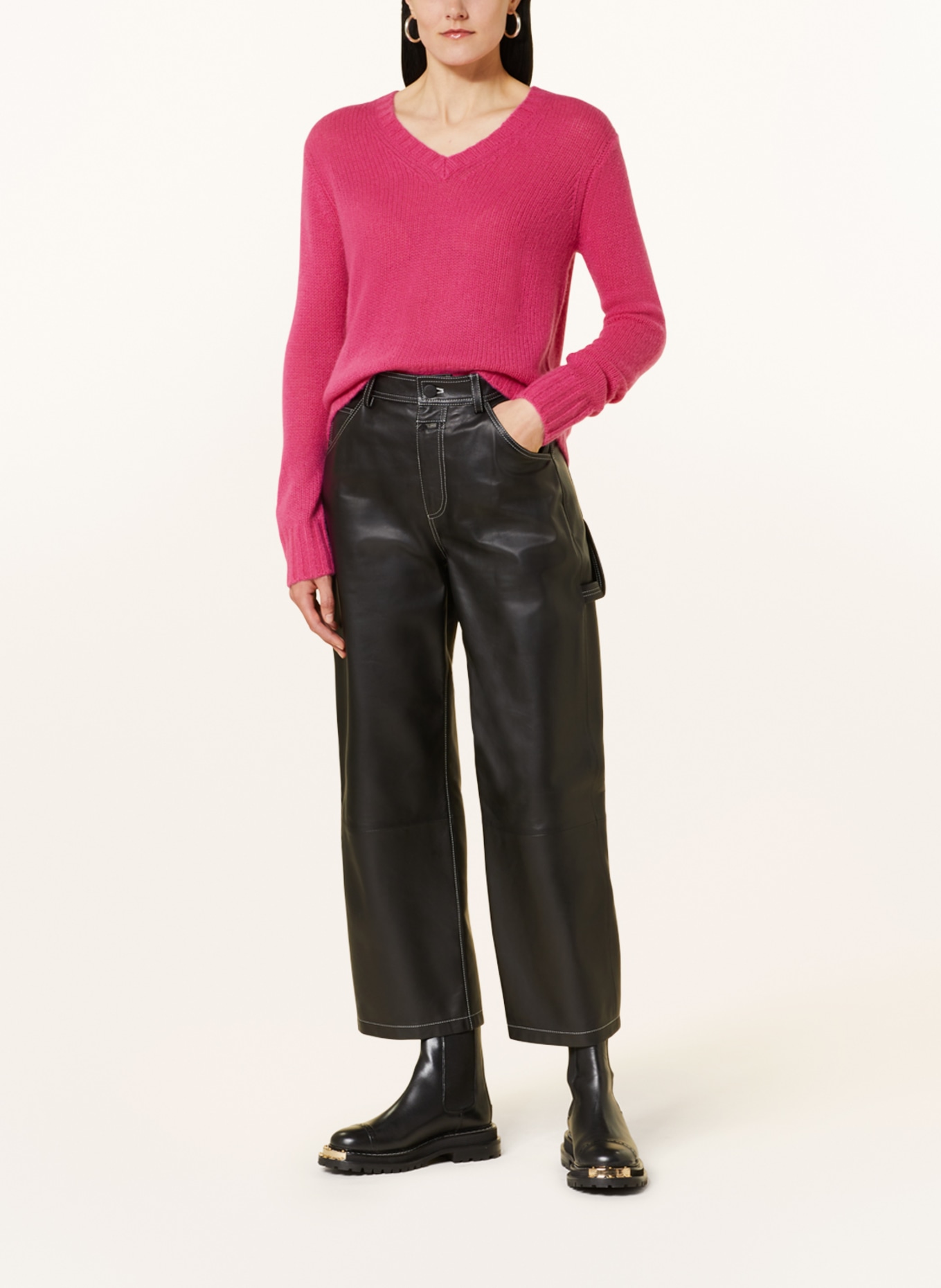 MRS & HUGS Cashmere-Pullover, Farbe: PINK (Bild 2)
