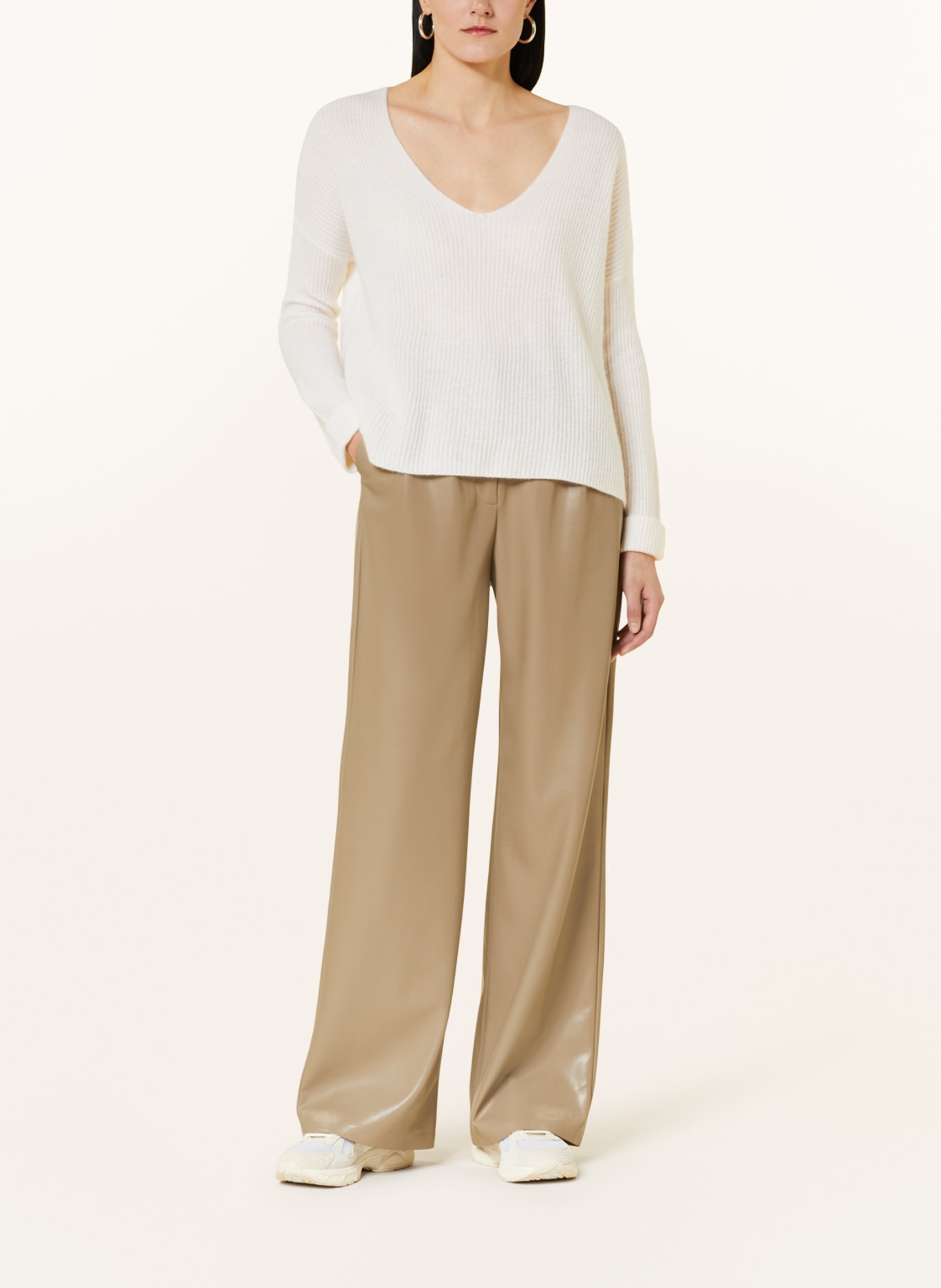MRS & HUGS Cashmere-Pullover, Farbe: ECRU (Bild 2)
