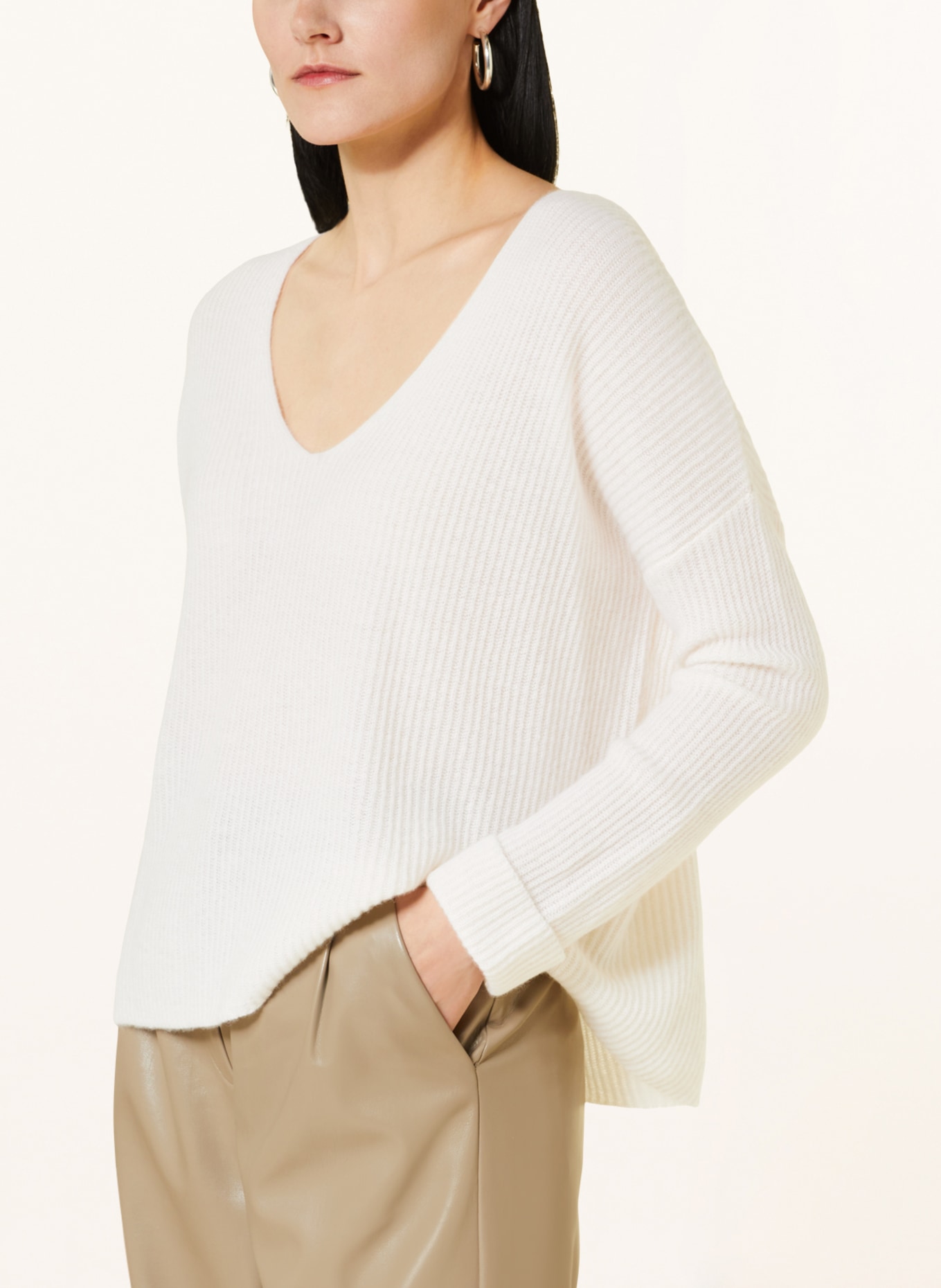 MRS & HUGS Cashmere sweater, Color: ECRU (Image 4)