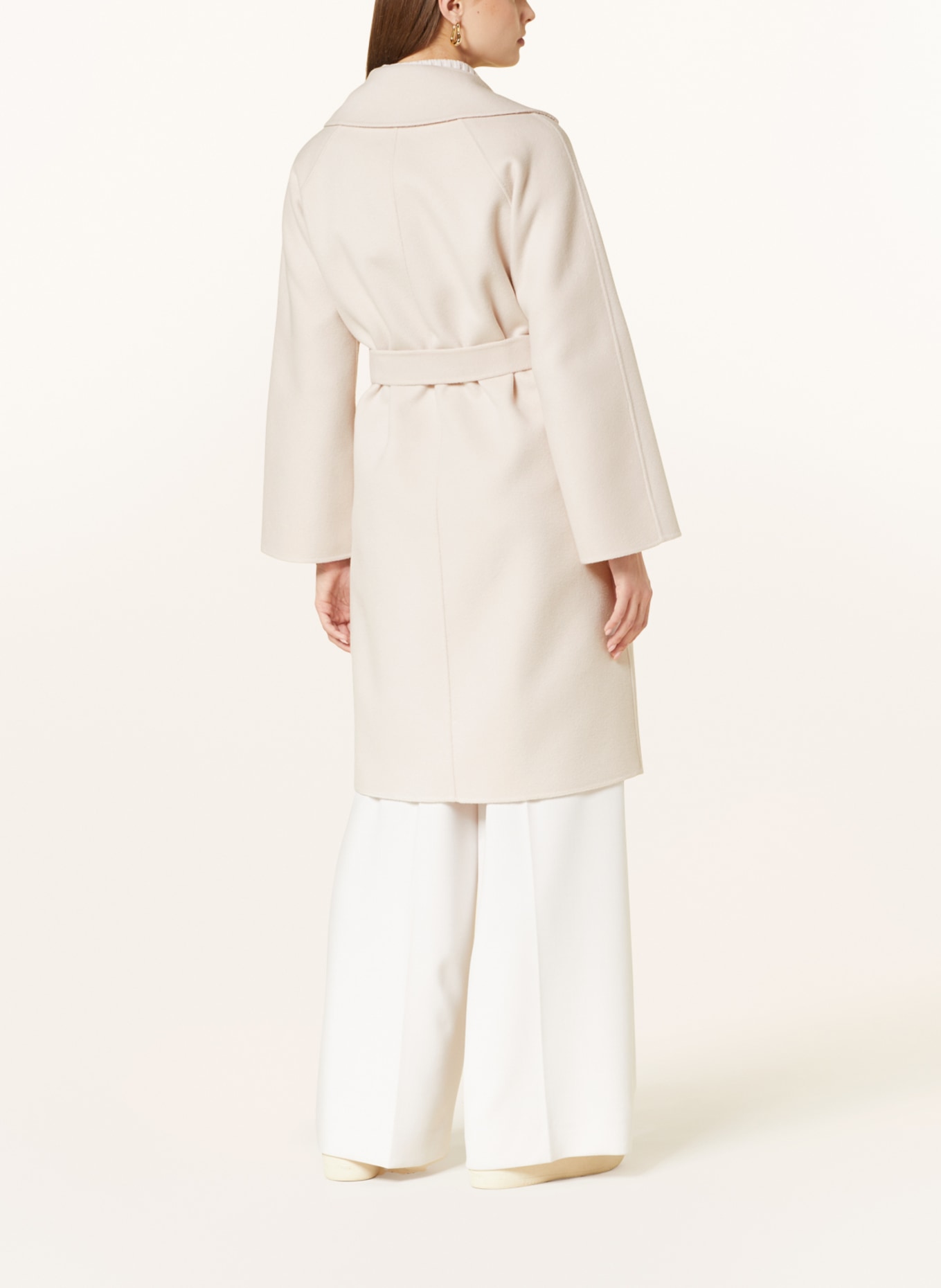 WEEKEND MaxMara Wool coat ROVO, Color: CREAM (Image 3)