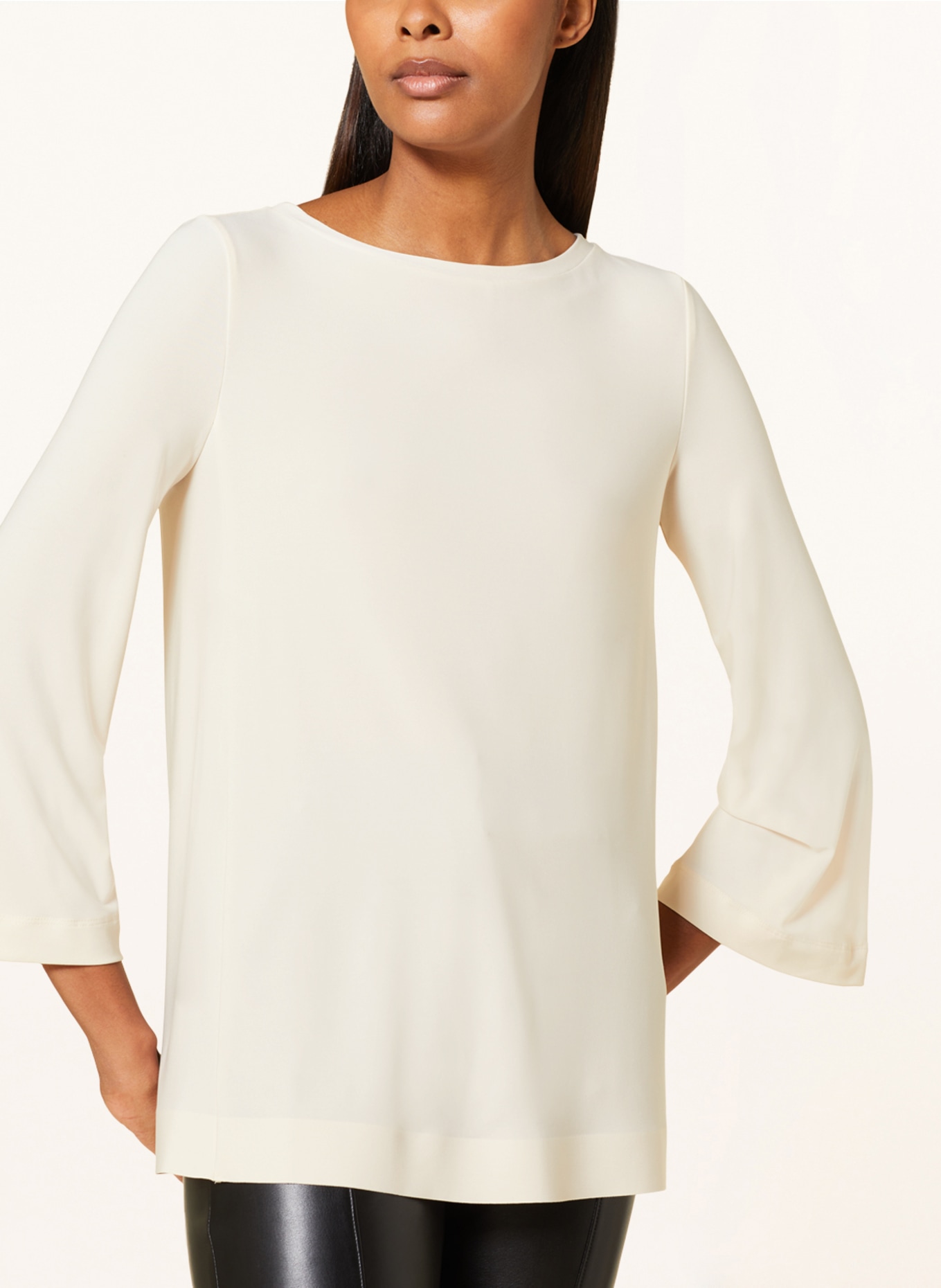 MaxMara LEISURE Long sleeve shirt PAMPAS, Color: ECRU (Image 4)