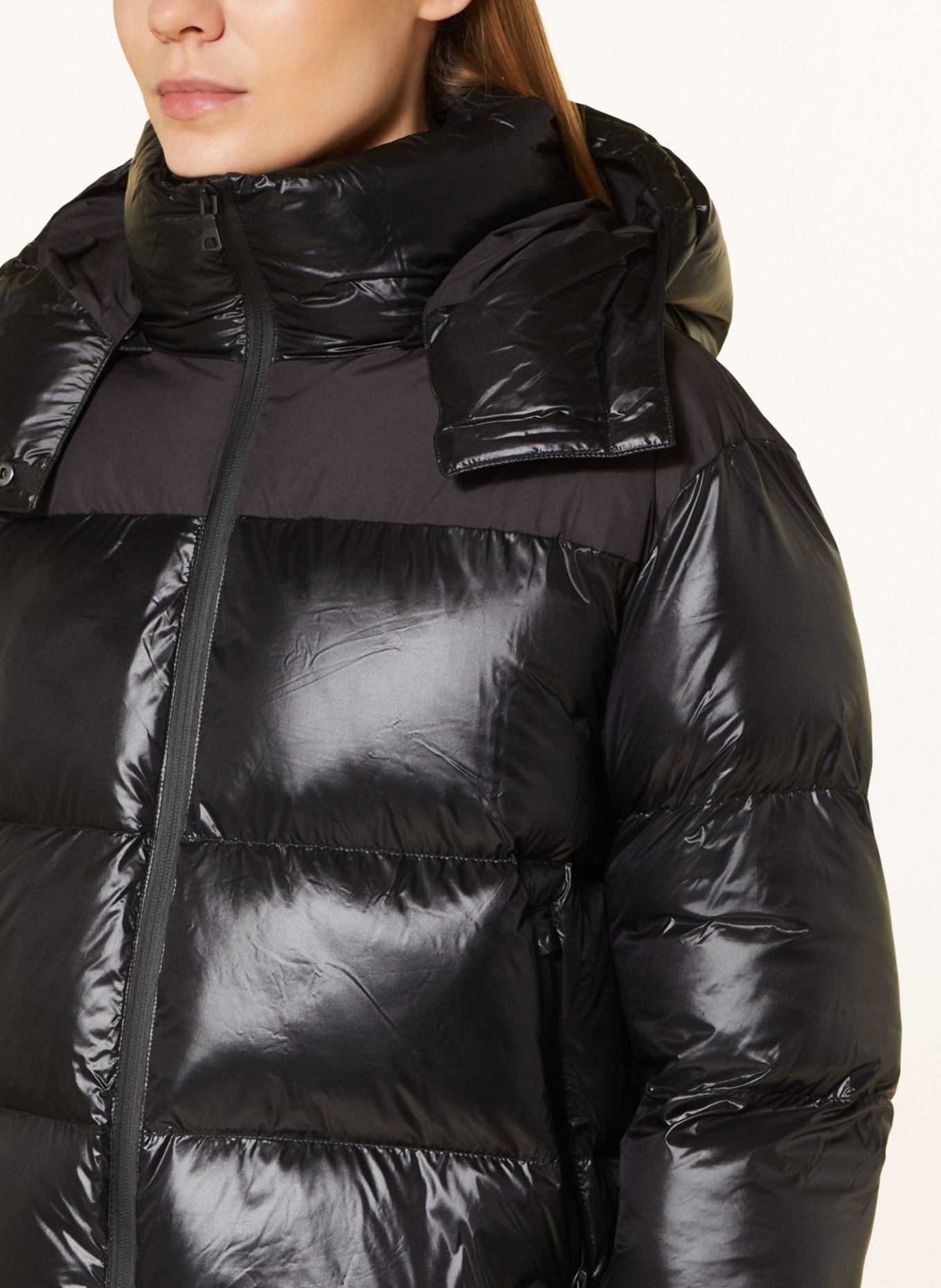 darling harbour Quilted jacket with DUPONT™ SORONA® insulation, Color: SCHWARZ (Image 5)