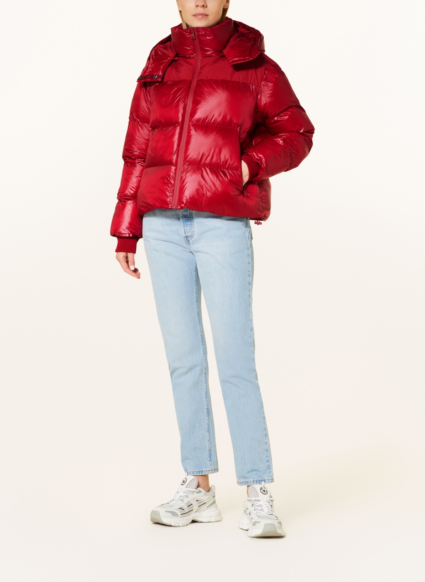 darling harbour Steppjacke mit DUPONT™ SORONA®-Isolierung: ROT