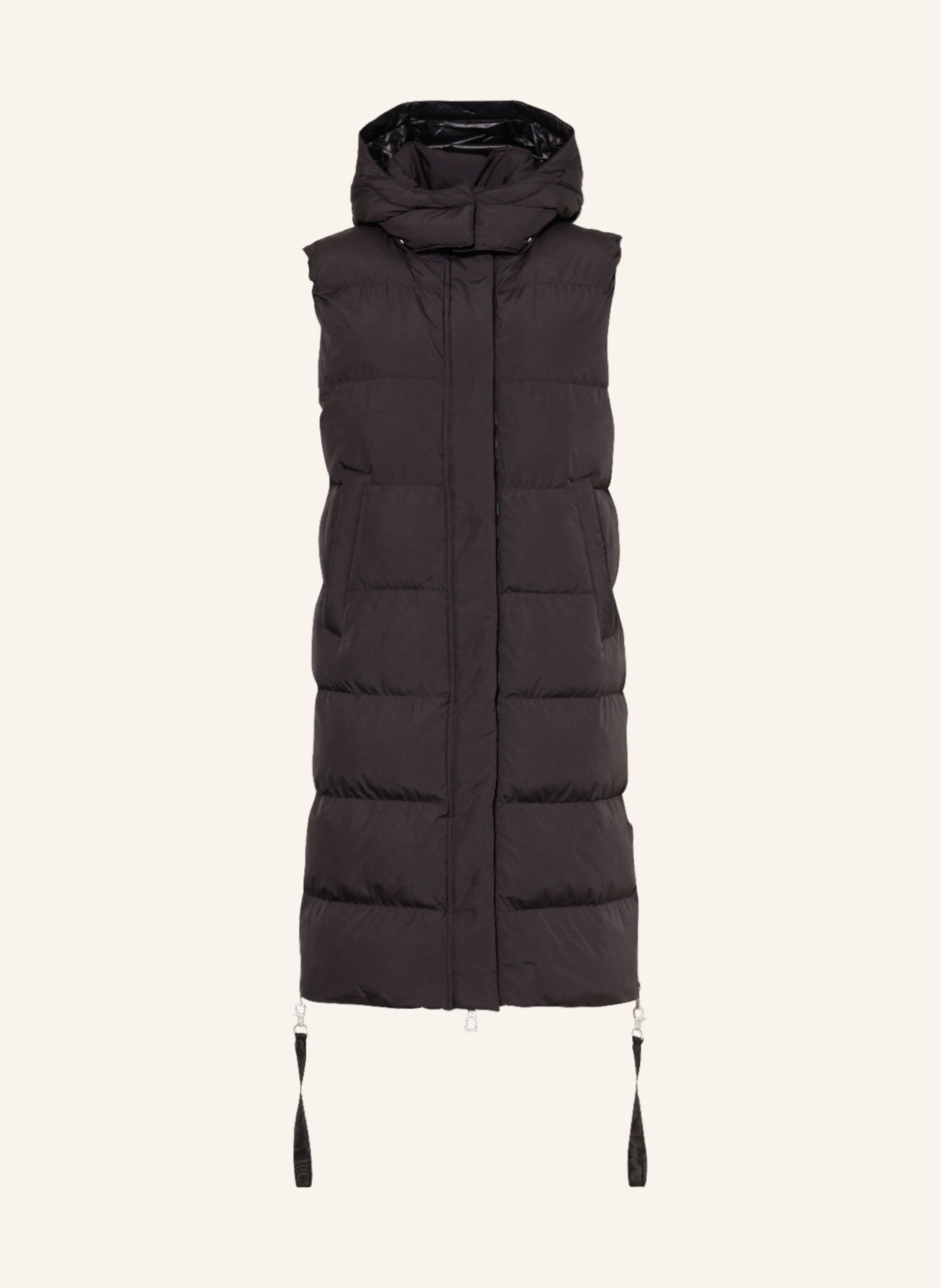 darling harbour Quilted vest with DUPONT™ SORONA® insulation, Color: SCHWARZ (Image 1)