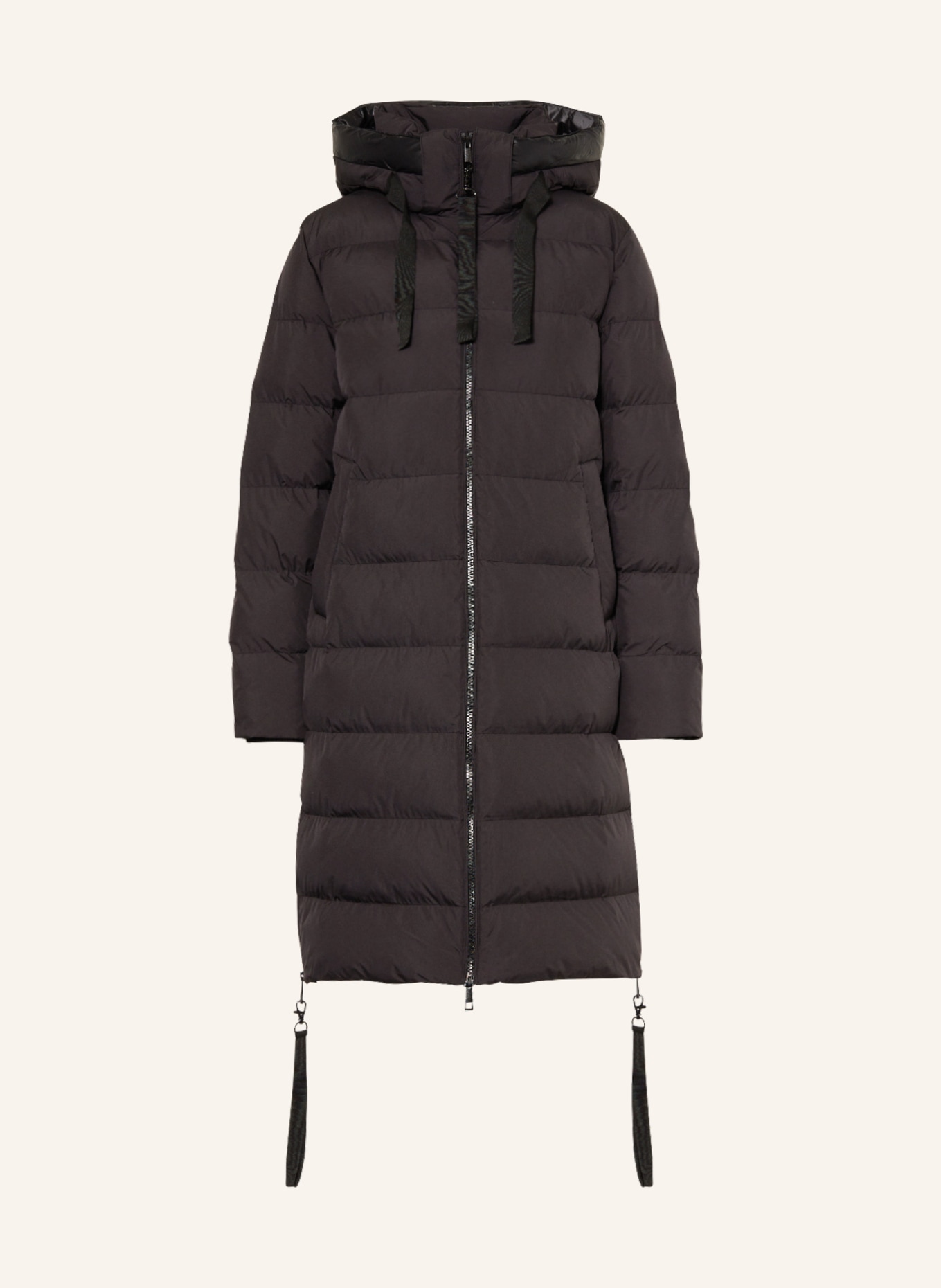 darling harbour Quilted coat with DUPONT™ SORONA® insulation, Color: SCHWARZ (Image 1)