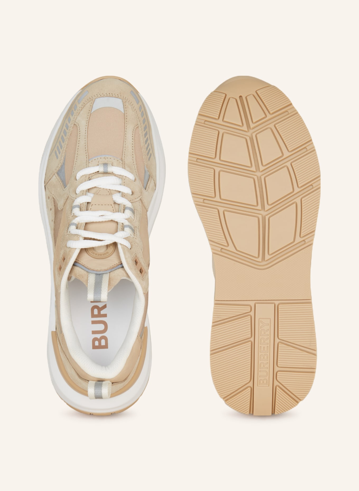 BURBERRY Sneakers SEAN, Color: BEIGE (Image 5)