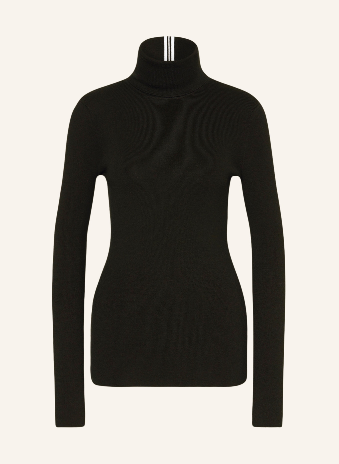 VICTORIABECKHAM Turtleneck sweater, Color: BLACK (Image 1)