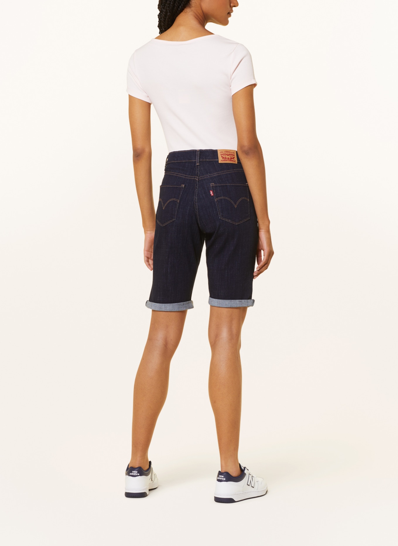 Levi's® Szorty jeansowe CLASSIC BERMUDA, Kolor: GRANATOWY (Obrazek 3)