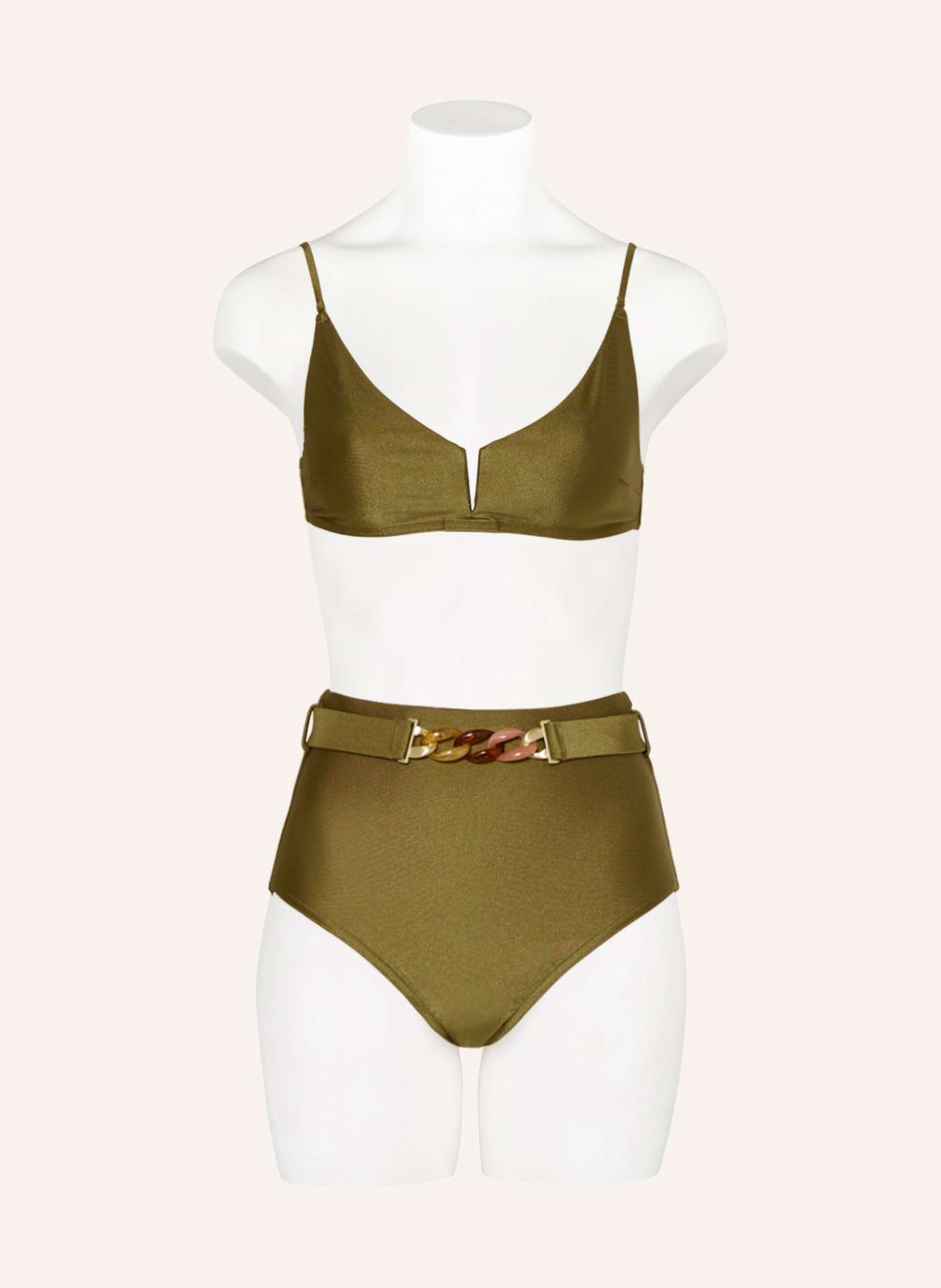 ZIMMERMANN Bralette bikini GINGER, Color: OLIVE (Image 2)