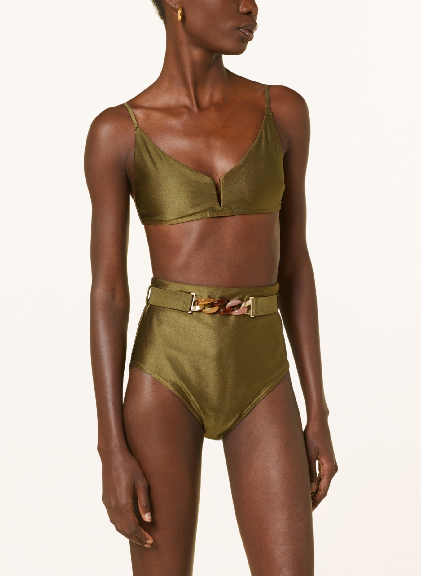 ZIMMERMANN Bralette bikini GINGER, Color: OLIVE (Image 5)