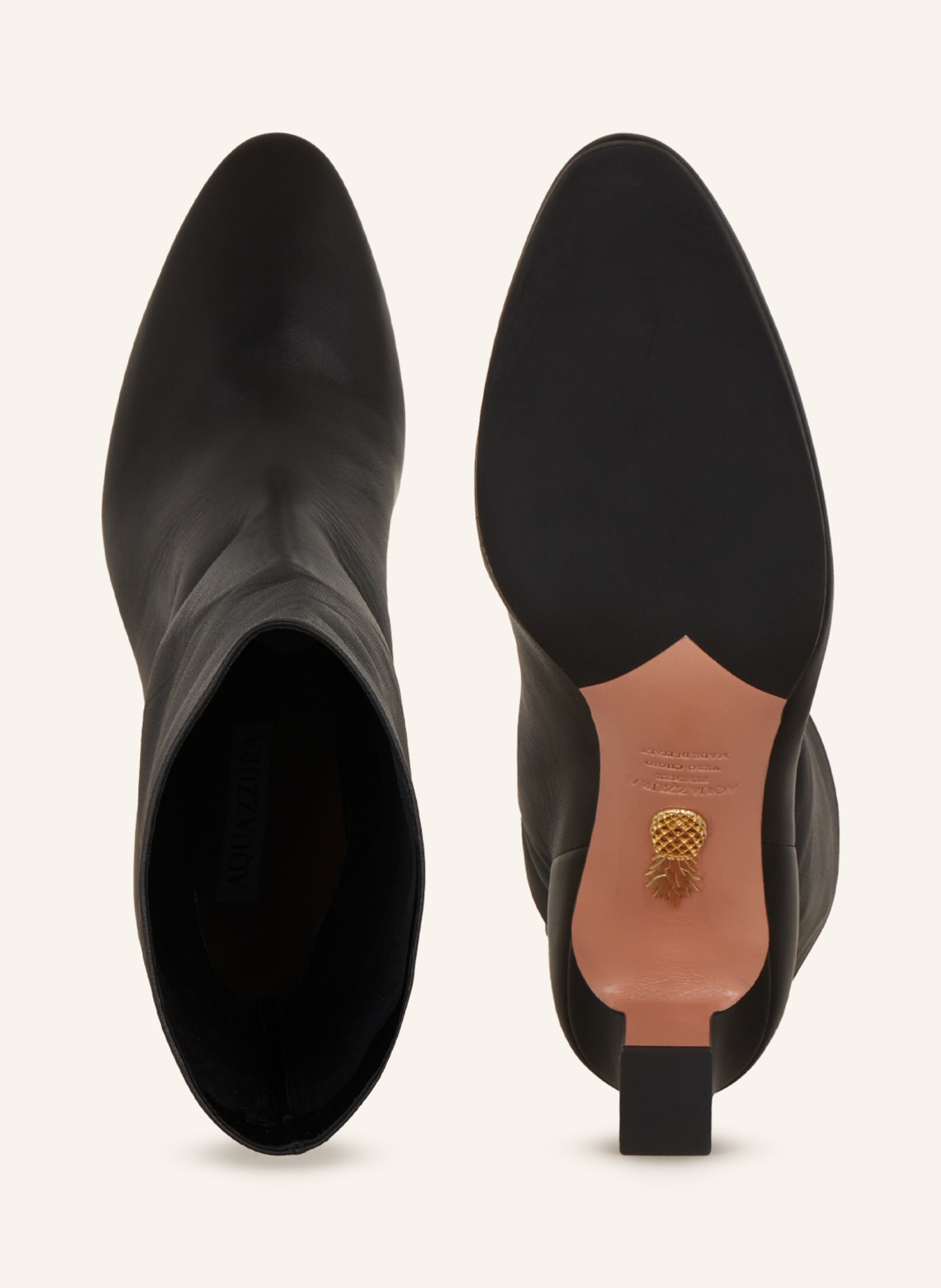 AQUAZZURA Ankle boots MANZONI BOOTLE 85, Color: BLACK (Image 5)