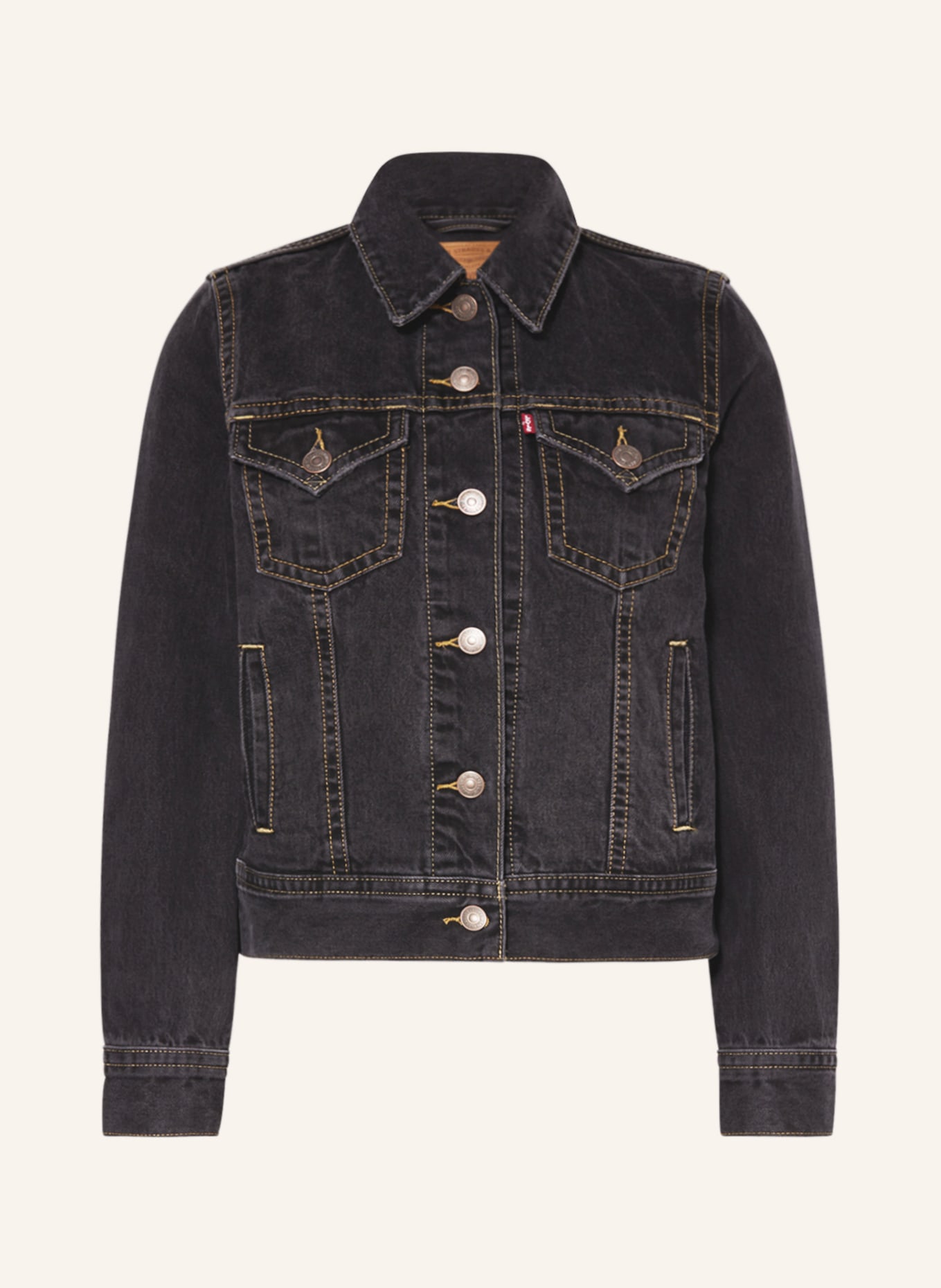 Levi's® Denim jacket, Color: 00 Blacks (Image 1)