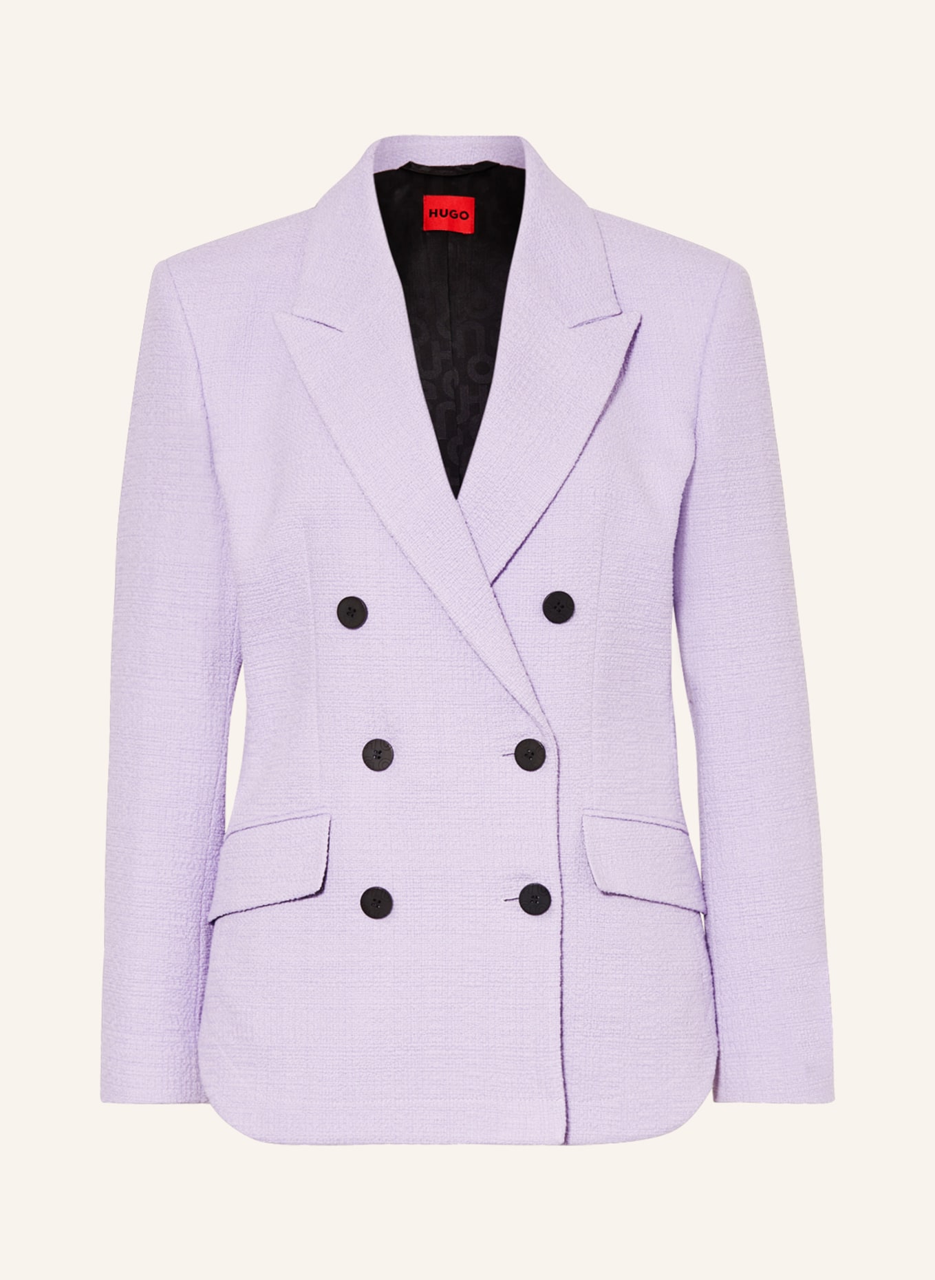 HUGO Tweed blazer AMOLLA, Color: LIGHT PURPLE (Image 1)