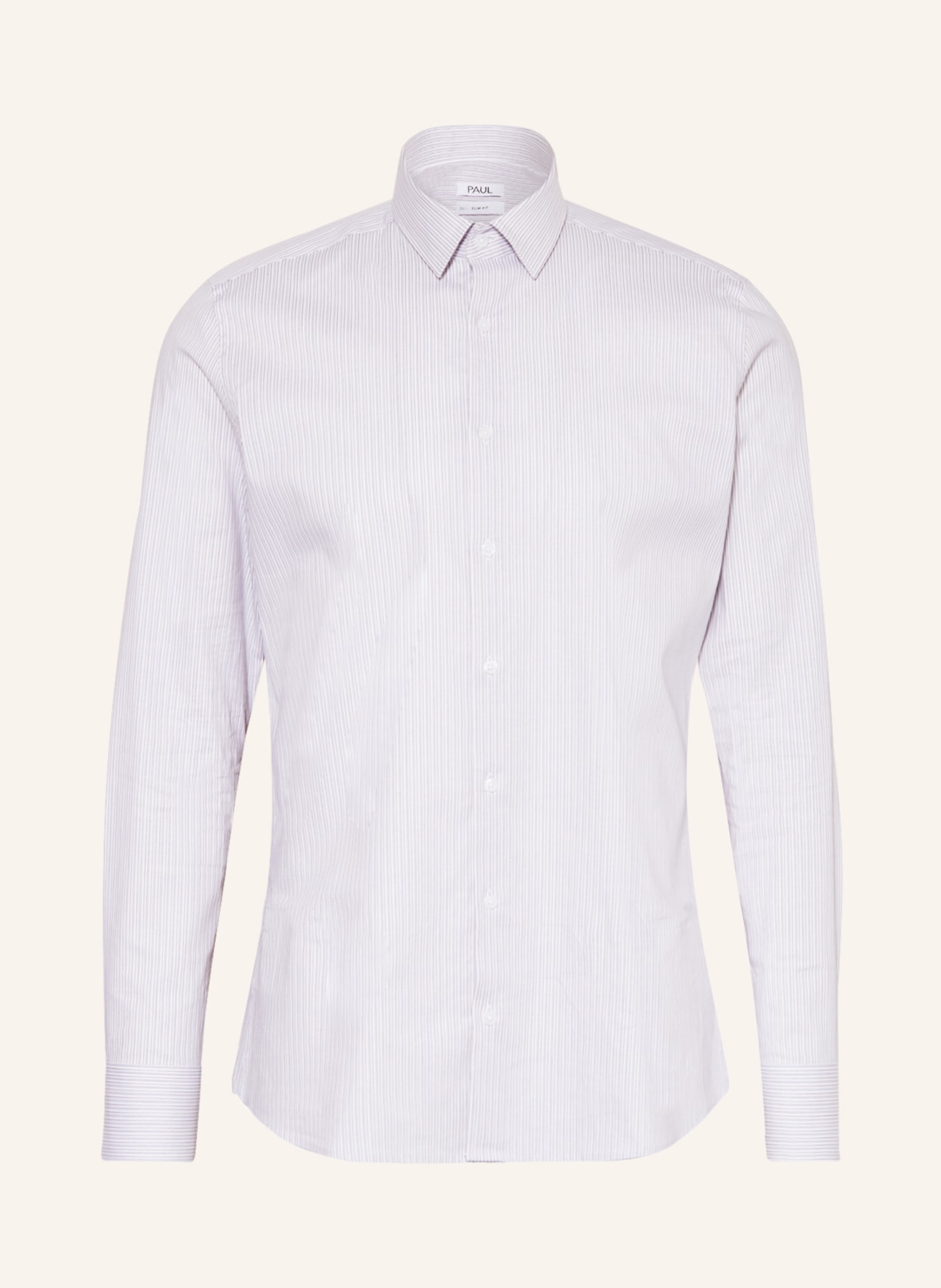 PAUL Shirt slim fit, Color: WHITE/ GRAY (Image 1)