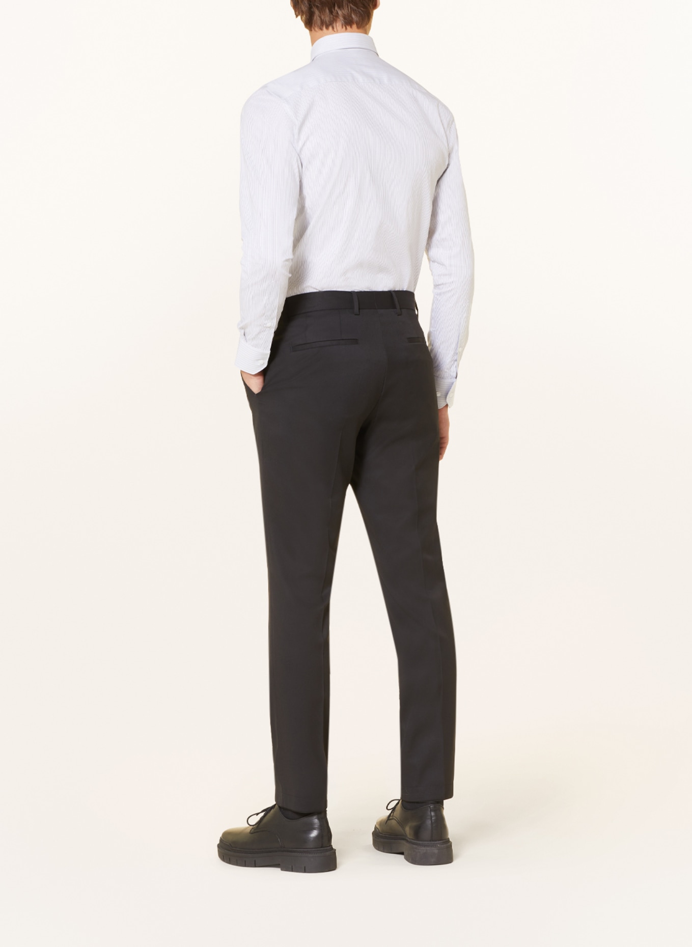 PAUL Hemd Slim Fit, Farbe: WEISS/ GRAU (Bild 3)