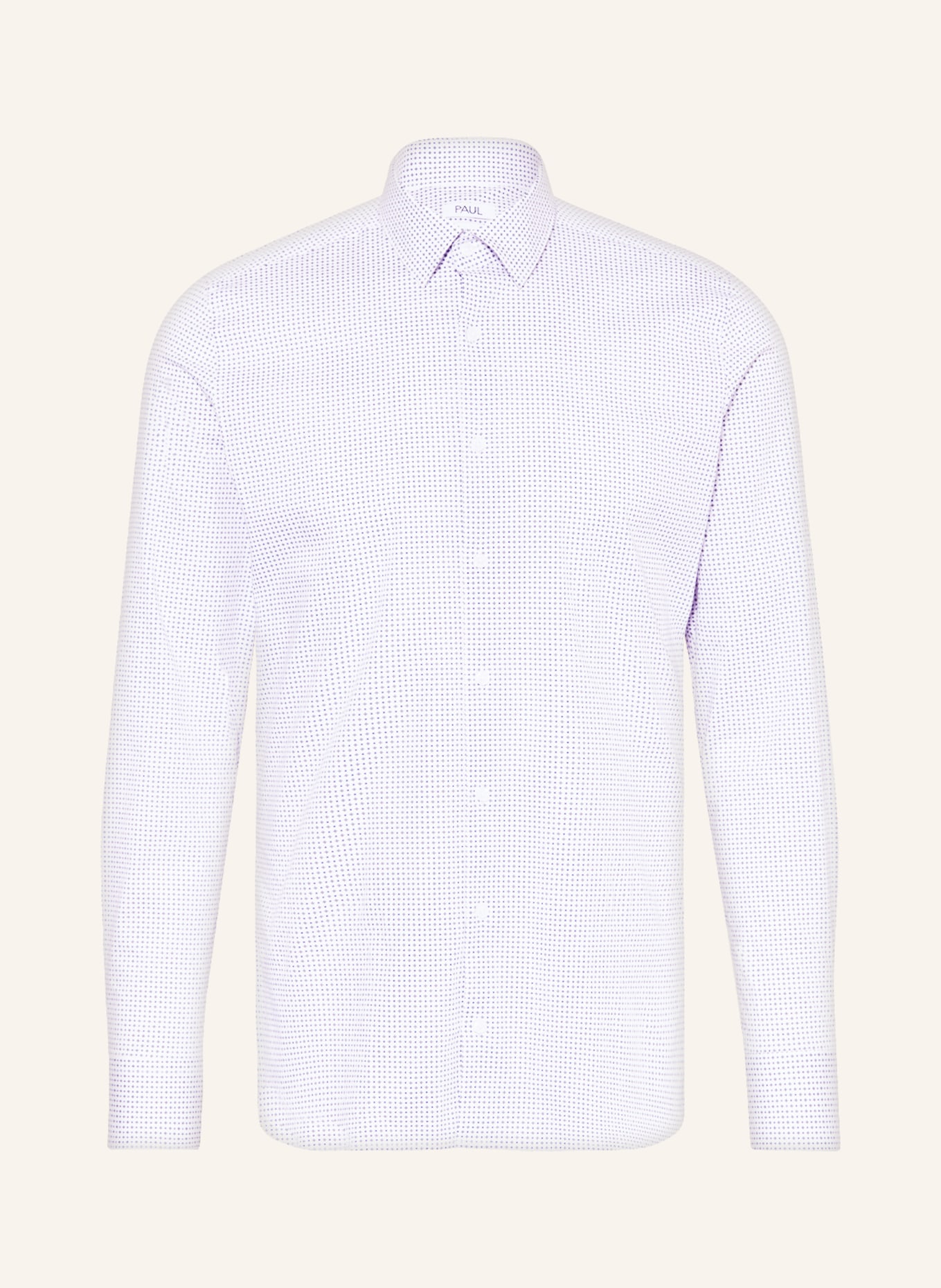 PAUL Shirt slim fit, Color: WHITE/ OLIVE/ BLUE (Image 1)