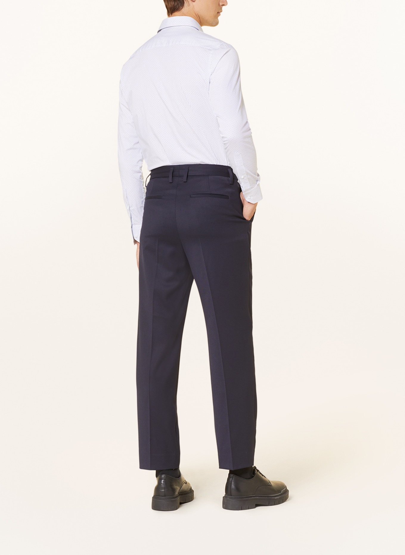 PAUL Shirt slim fit, Color: WHITE/ OLIVE/ BLUE (Image 3)