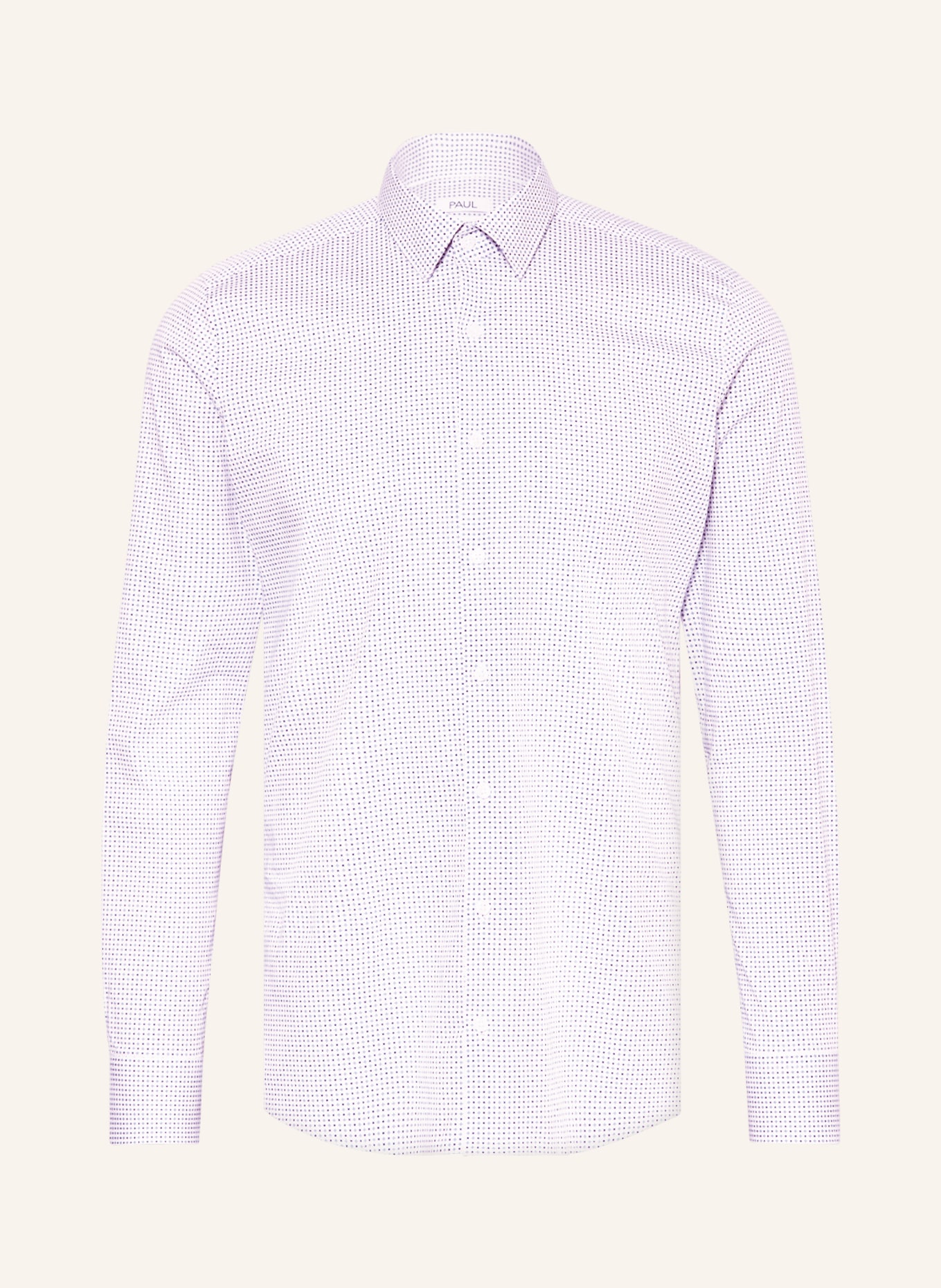PAUL Hemd Slim Fit: WEISS / HELLBLAU / DUNKELBLAU