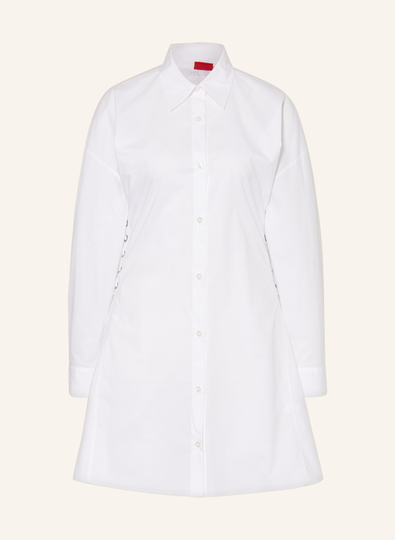 HUGO Shirt dress KUSANNA, Color: WHITE (Image 1)