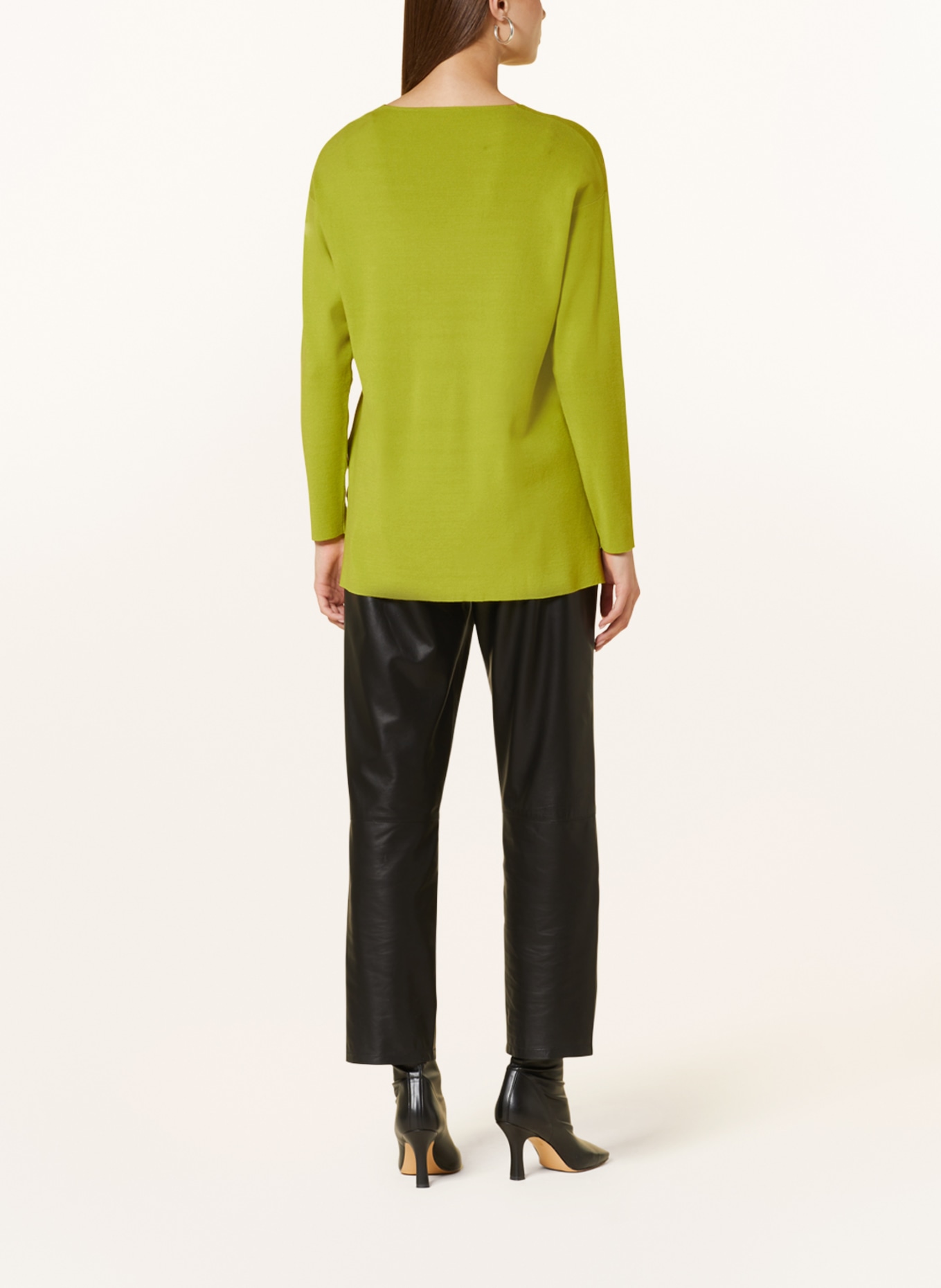 ELENA MIRO Sweater, Color: LIGHT GREEN (Image 3)