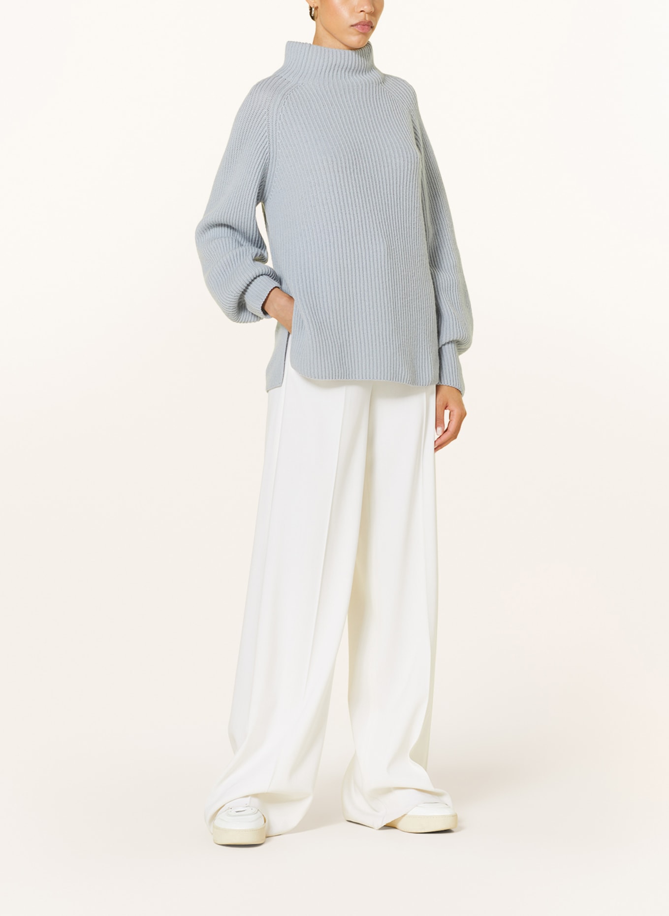 IRIS von ARNIM Cashmere-Pullover YURI, Farbe: HELLBLAU (Bild 2)