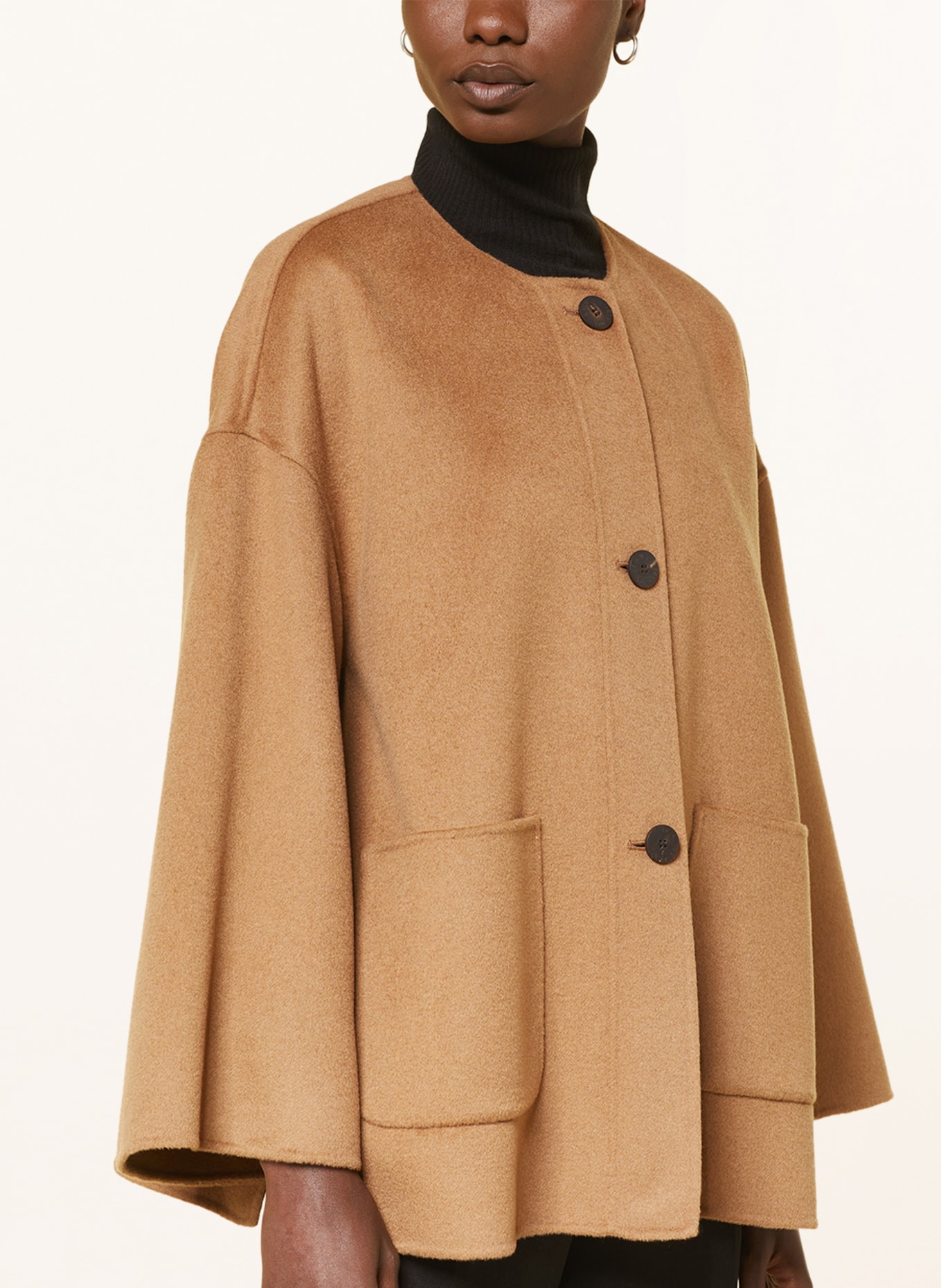 IRIS von ARNIM Jacket ALAIS with cashmere, Color: BROWN (Image 4)