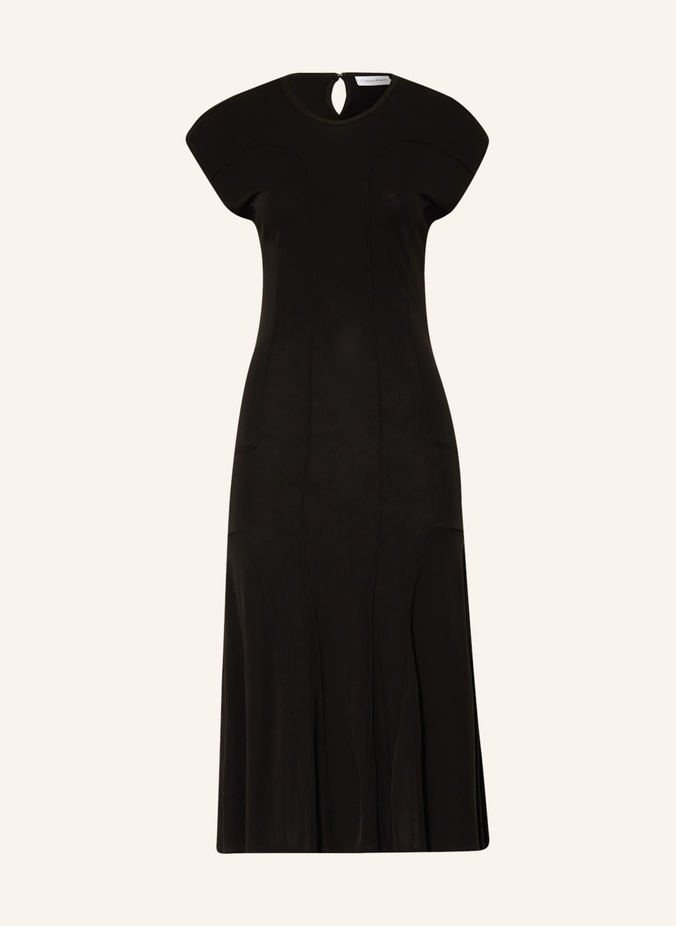 Calvin Klein Žerzejové šaty, Barva: ČERNÁ (Obrázek 1)
