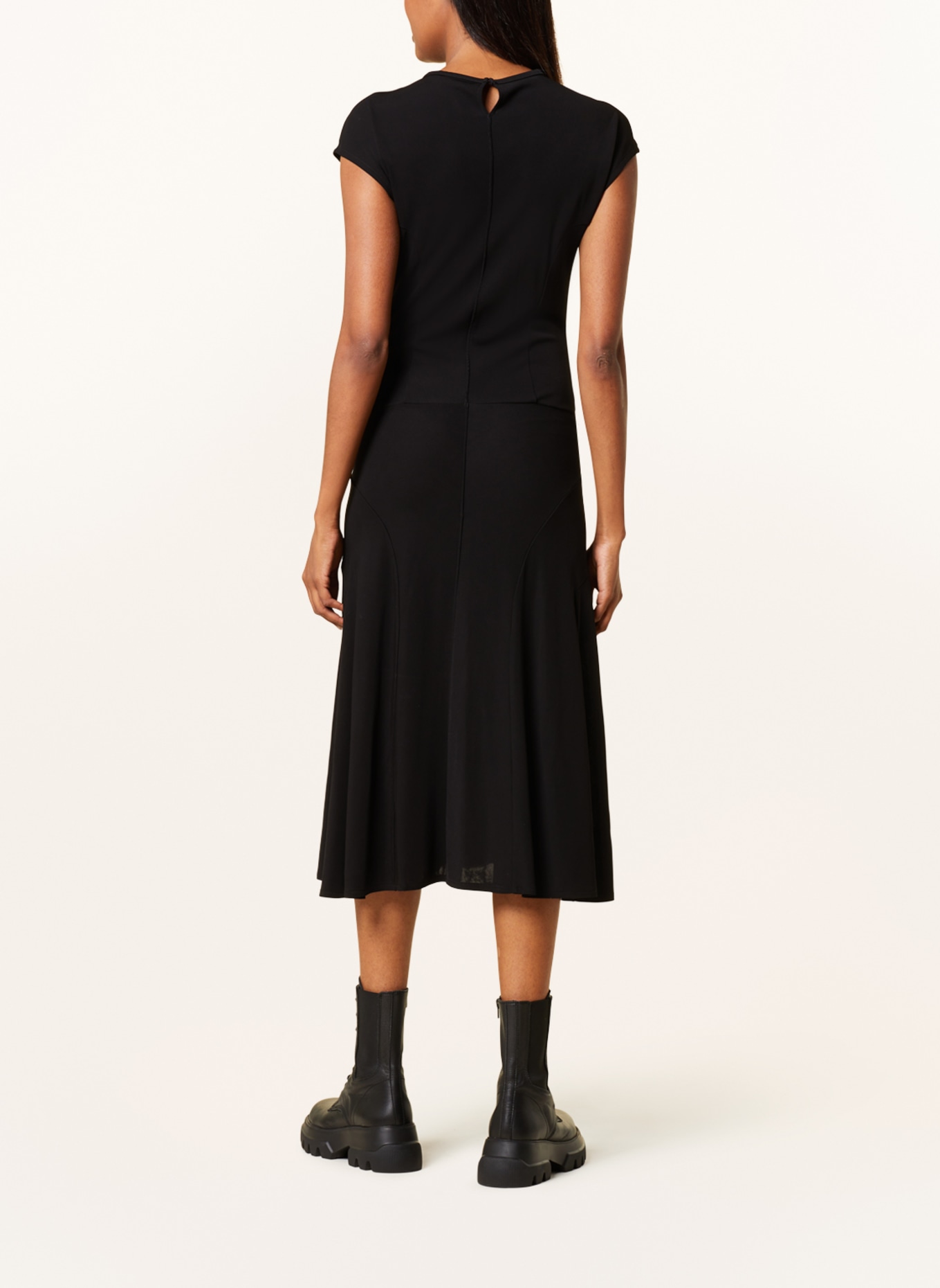 Calvin Klein Žerzejové šaty, Barva: ČERNÁ (Obrázek 3)
