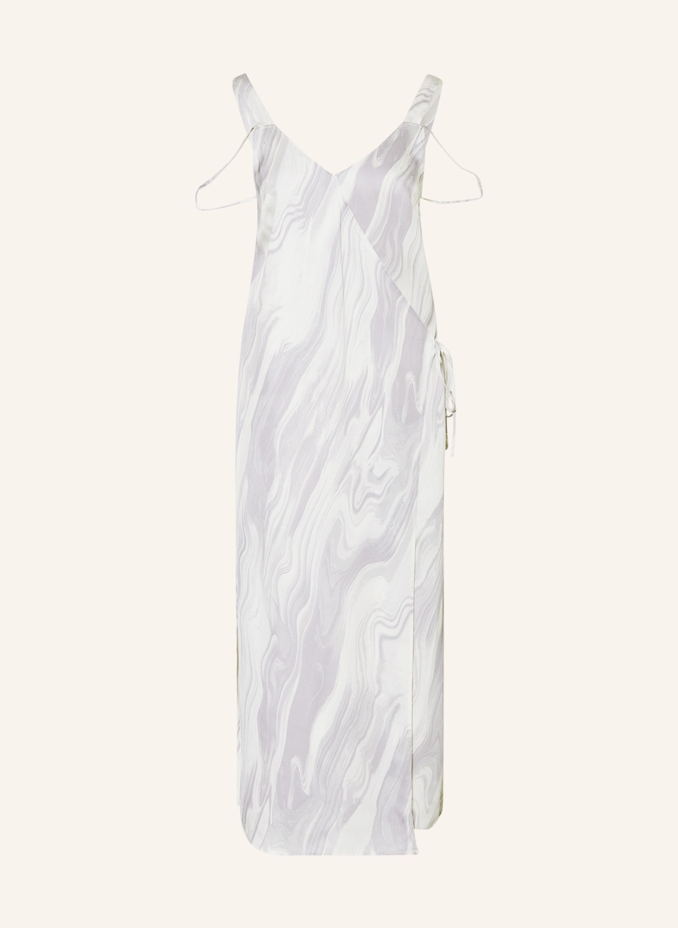 Calvin Klein Wrap dress, Color: WHITE/ LIGHT GRAY/ LIGHT PURPLE (Image 1)