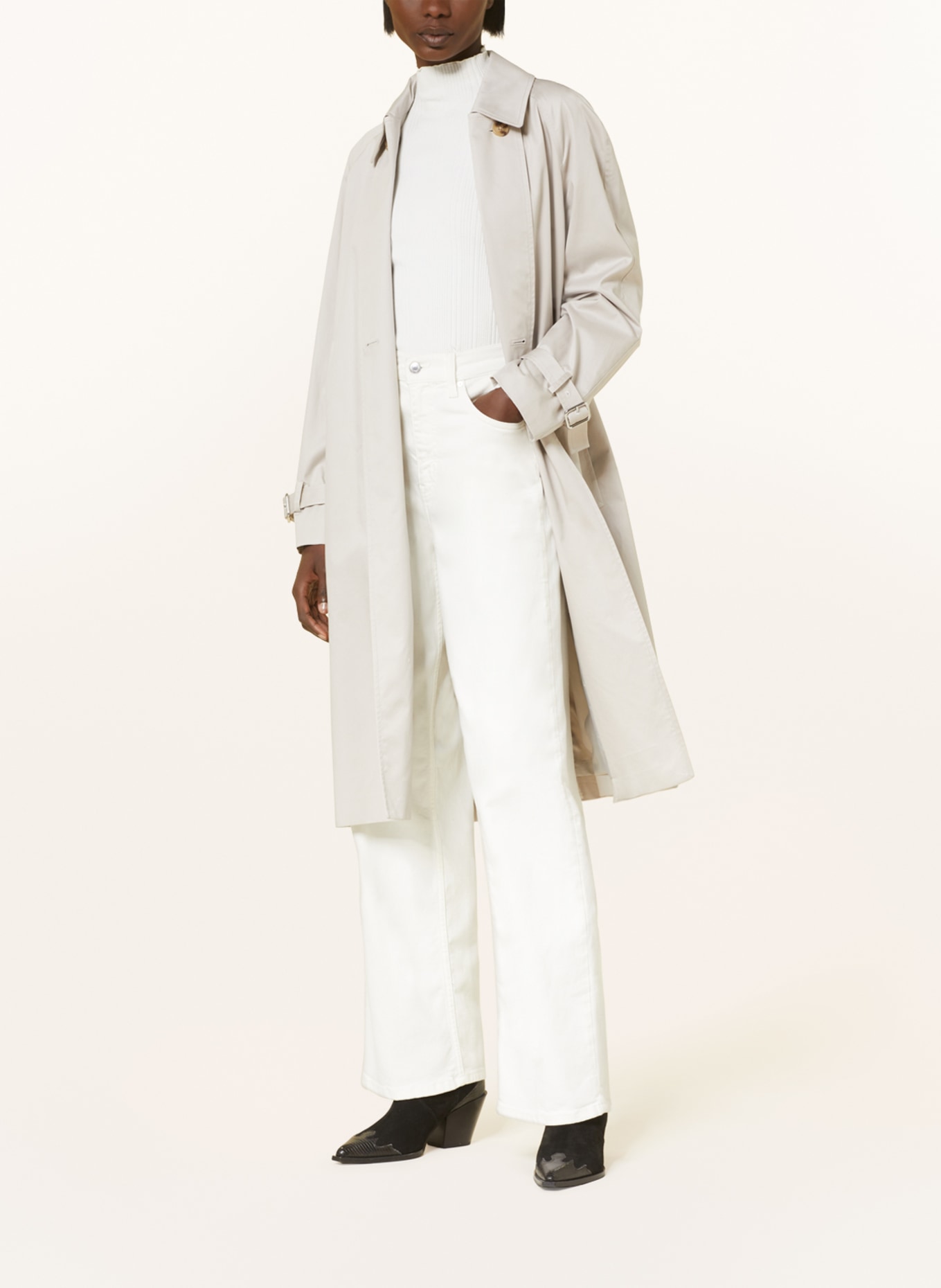 Calvin Klein Trenchcoat, Farbe: HELLGRAU (Bild 2)