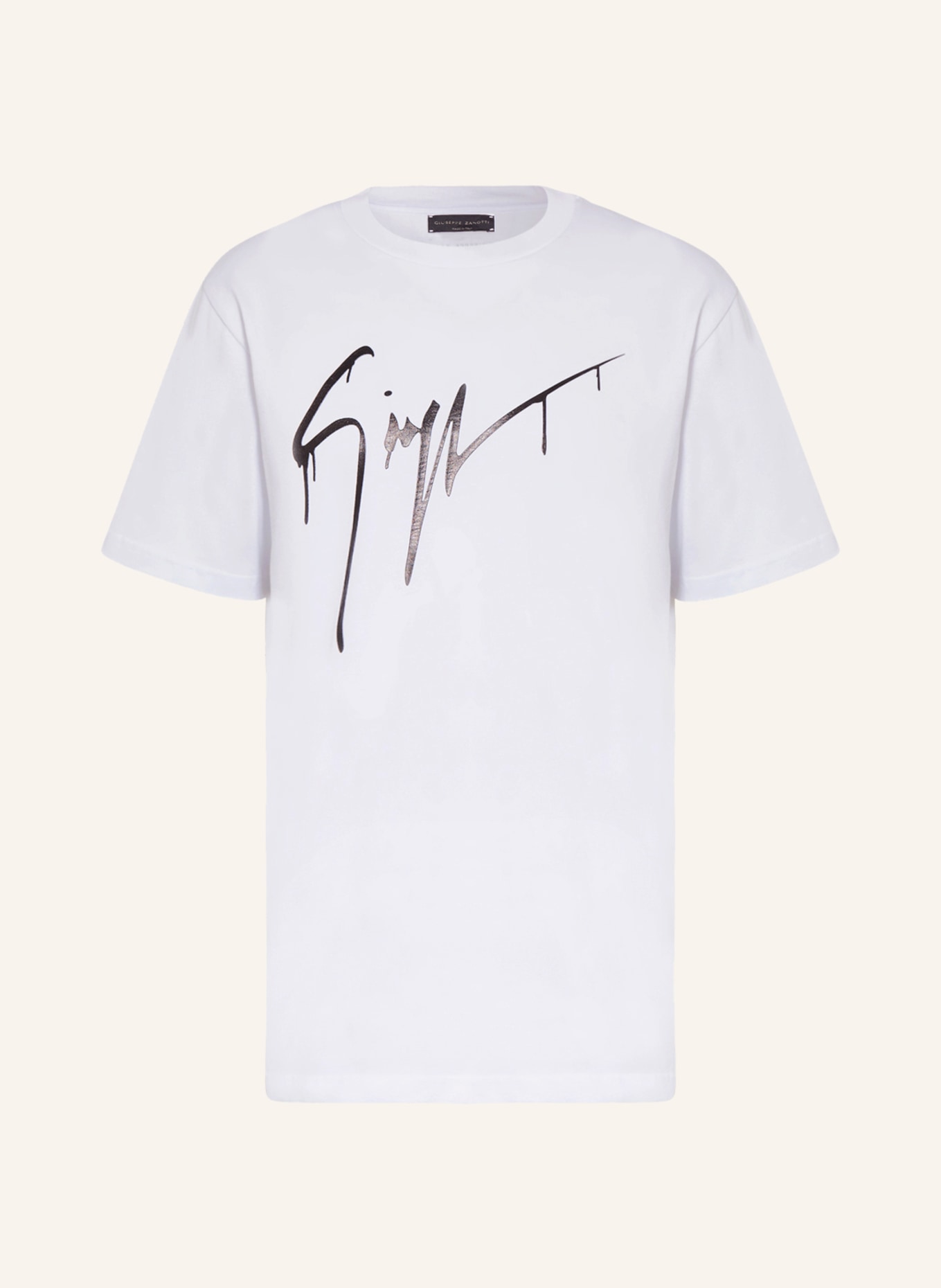 GIUSEPPE ZANOTTI DESIGN T-shirt, Color: WHITE (Image 1)