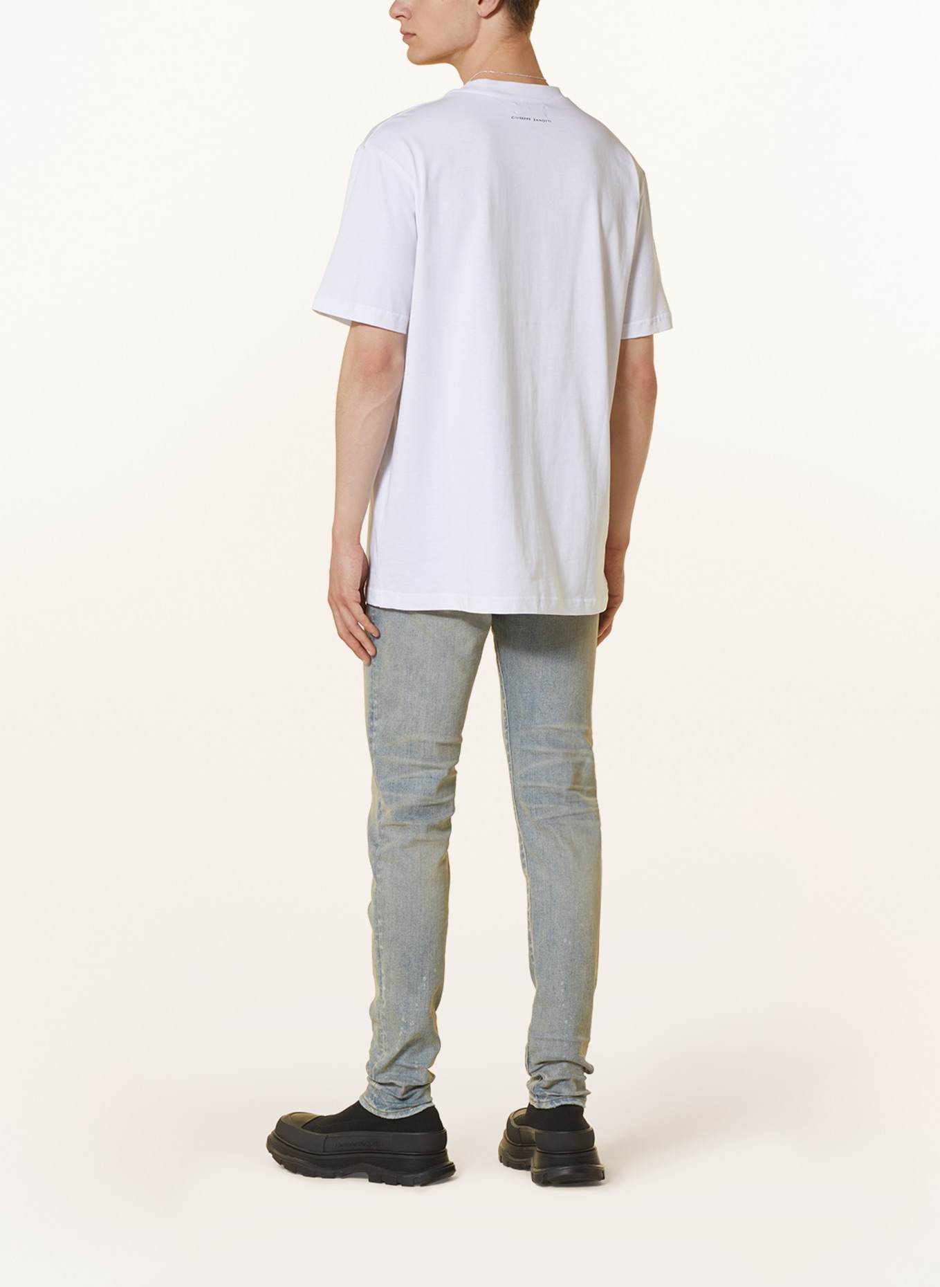 GIUSEPPE ZANOTTI DESIGN T-shirt, Color: WHITE (Image 3)