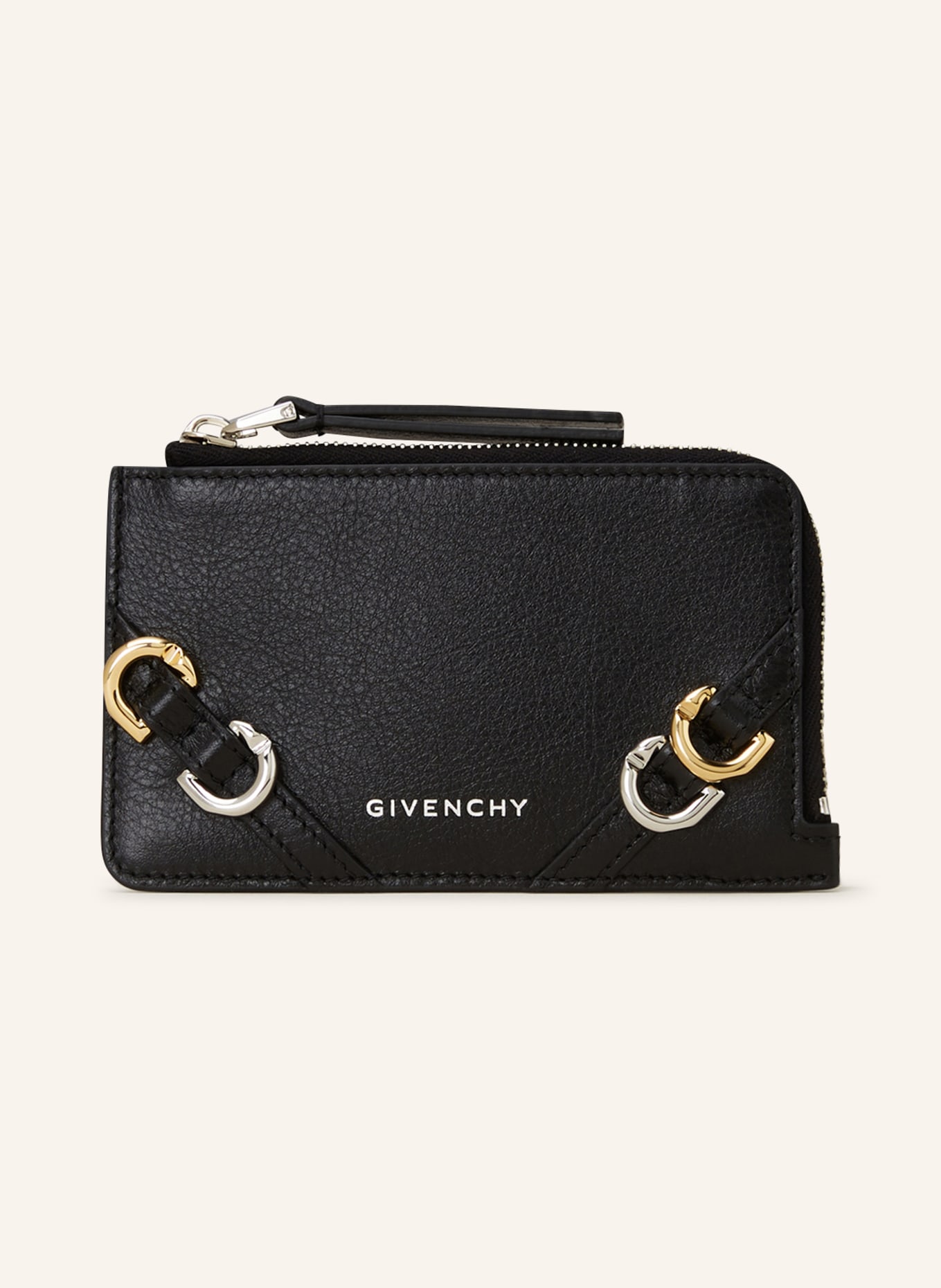 GIVENCHY Card case VOYOU with coin compartment, Color: BLACK (Image 1)