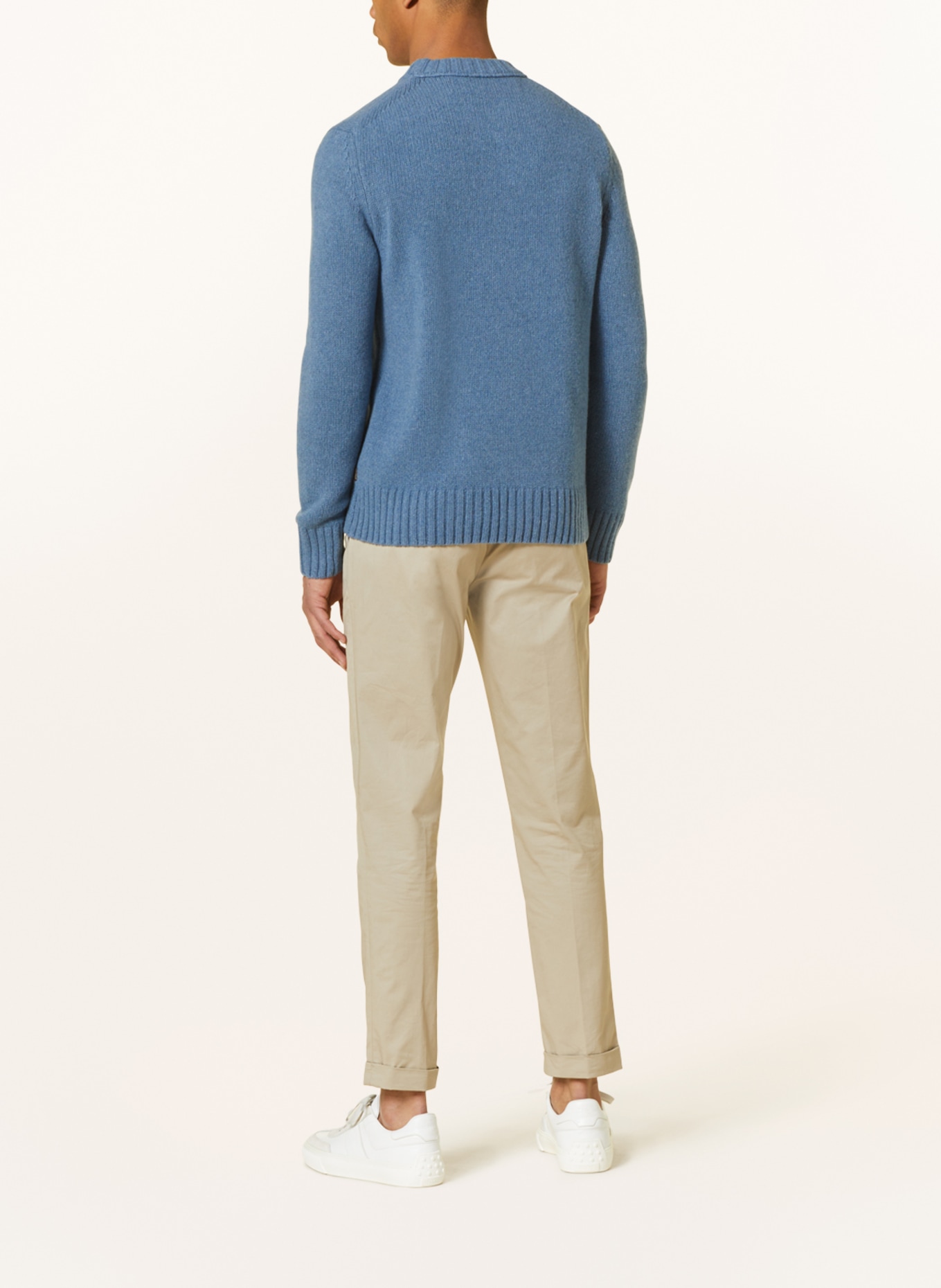 windsor. Cashmere sweater ECOSIO, Color: LIGHT BLUE (Image 3)