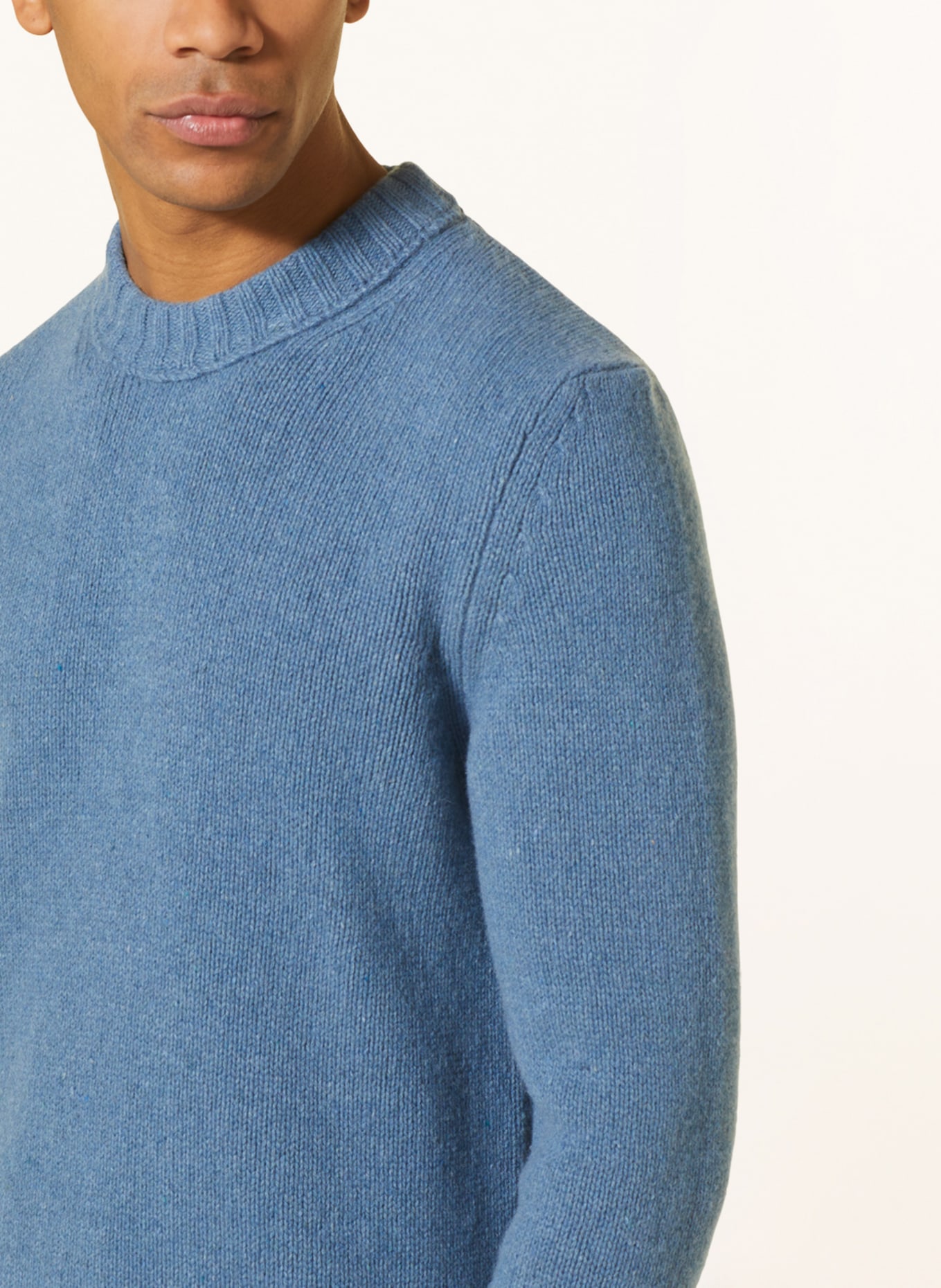 windsor. Cashmere sweater ECOSIO, Color: LIGHT BLUE (Image 4)