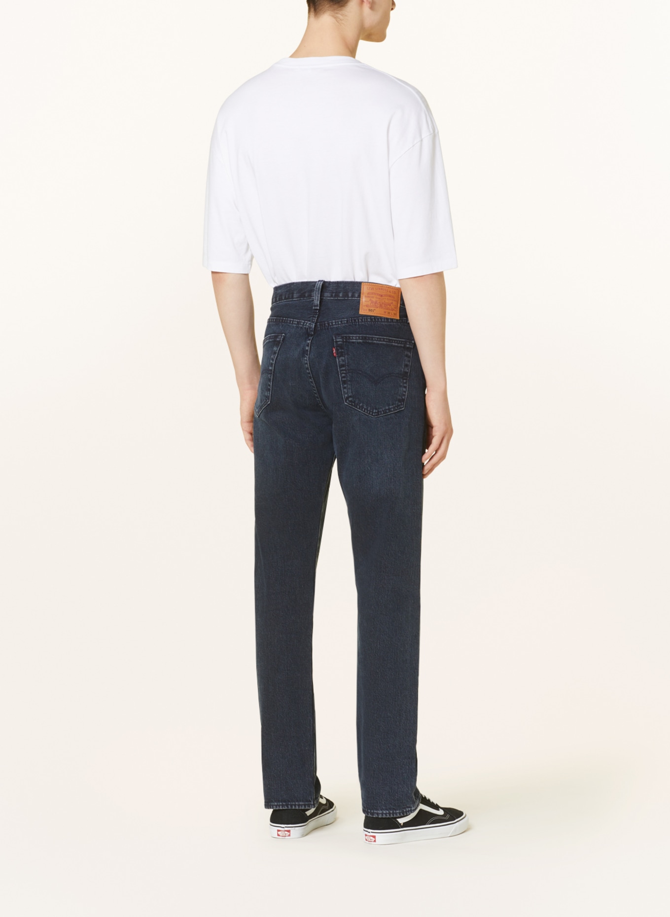 Levi's® Jeans 501 Regular Fit, Farbe: DUNKELBLAU (Bild 3)