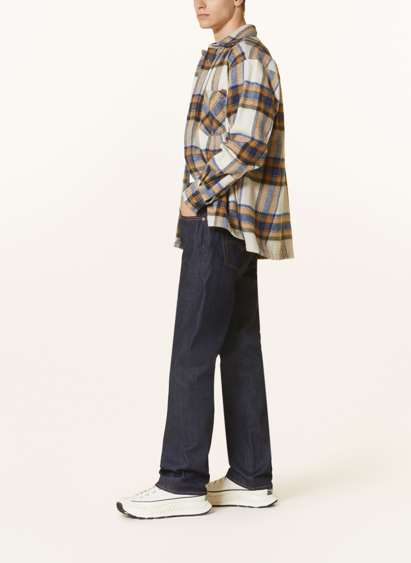 Levi's® Jeans 501 Straight Fit, Farbe: 29 Dark Indigo - Flat Finish (Bild 4)