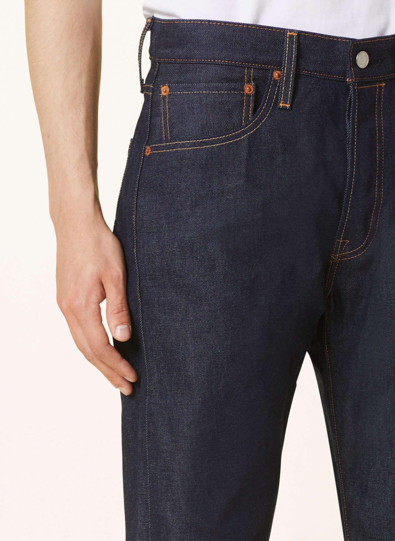 Levi's® Jeans 501 Straight Fit, Farbe: 29 Dark Indigo - Flat Finish (Bild 5)